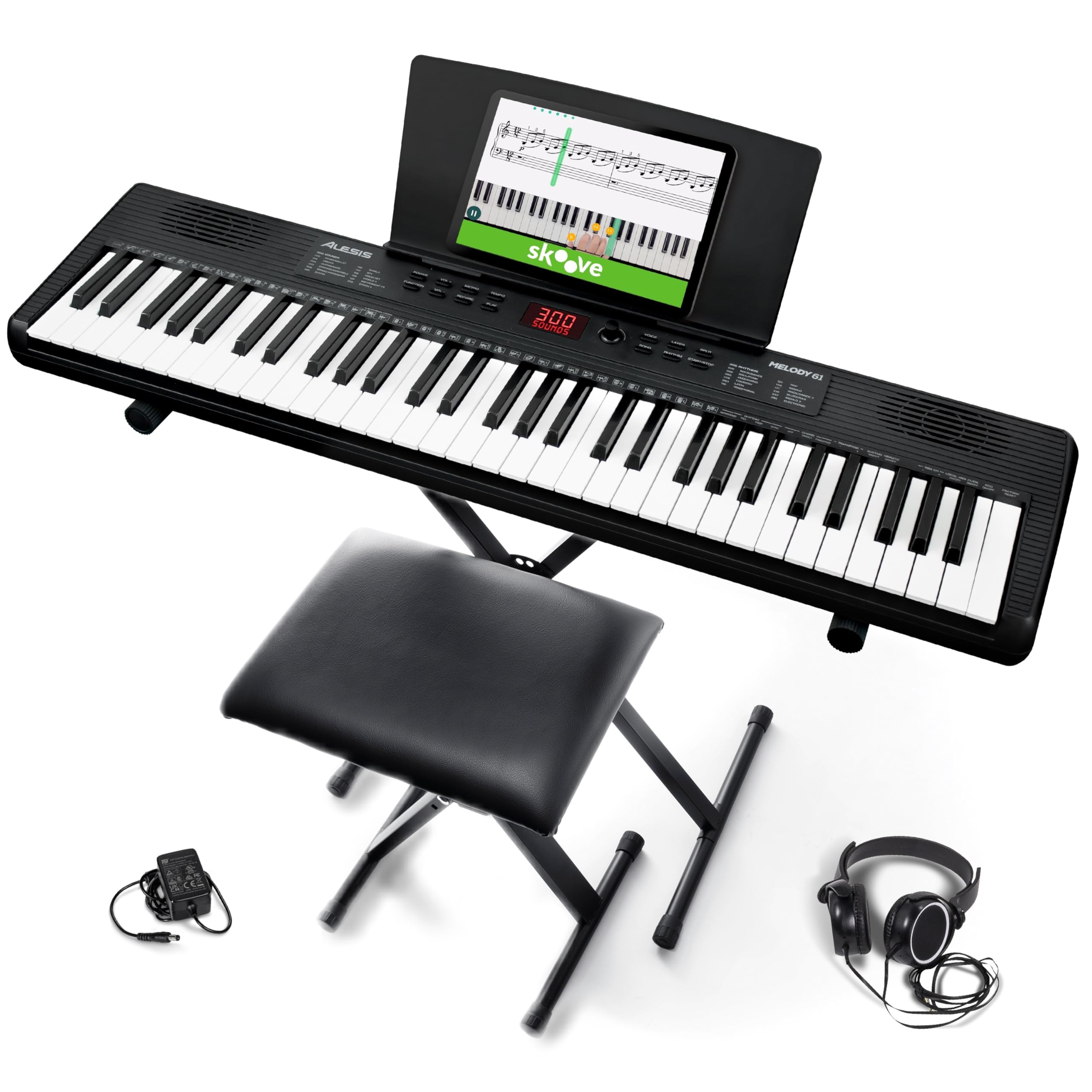 Alesis Melody 61 MK4, clavier 61 touches avec accessoires — idée cadeau original