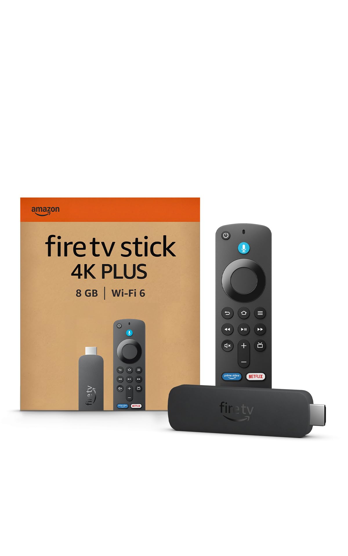 Amazon Fire TV Stick 4K Plus, la clé de streaming 4K avec Wi-Fi 6 — idée cadeau original