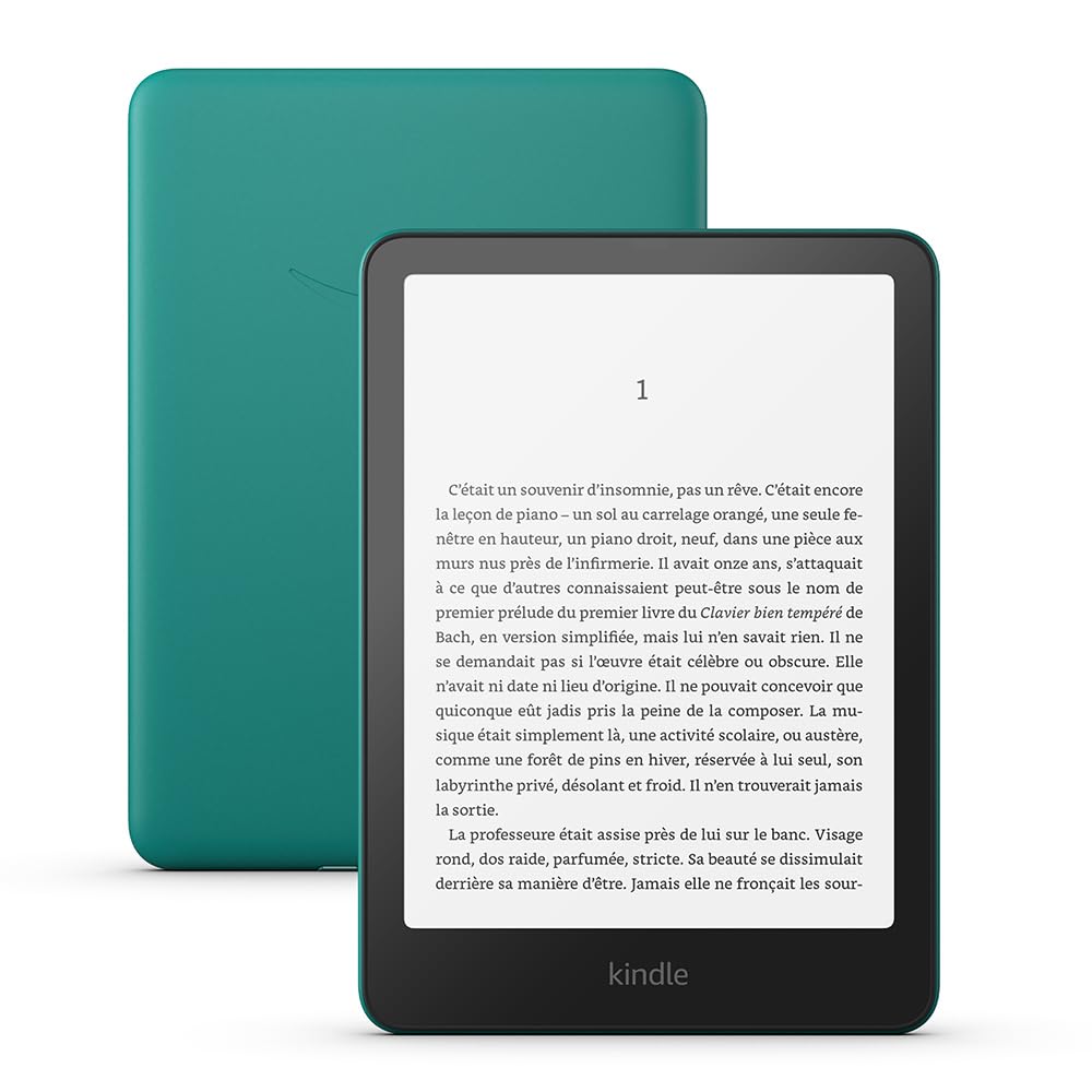 Kindle Paperwhite 16 Go, liseuse étanche écran 7 pouces — idée cadeau original