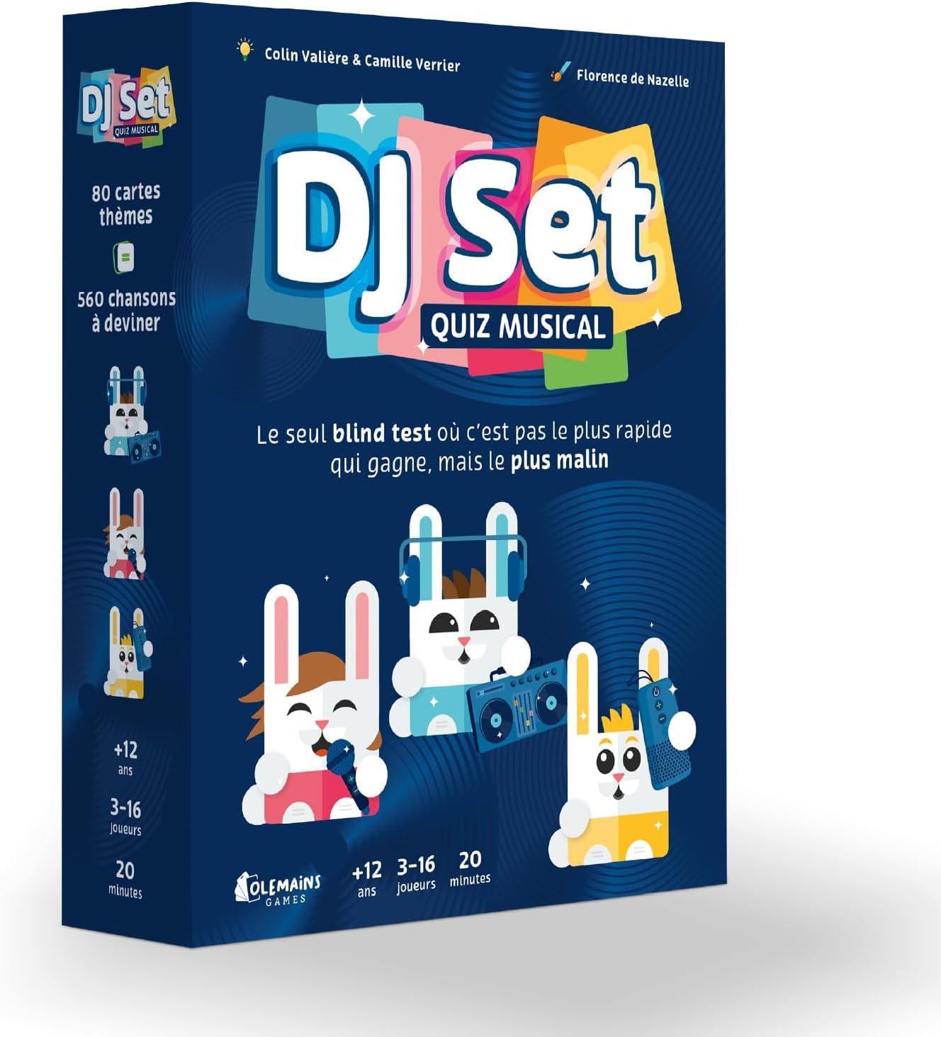 DJ SET, le quiz musical aux thèmes cachés — idée cadeau original