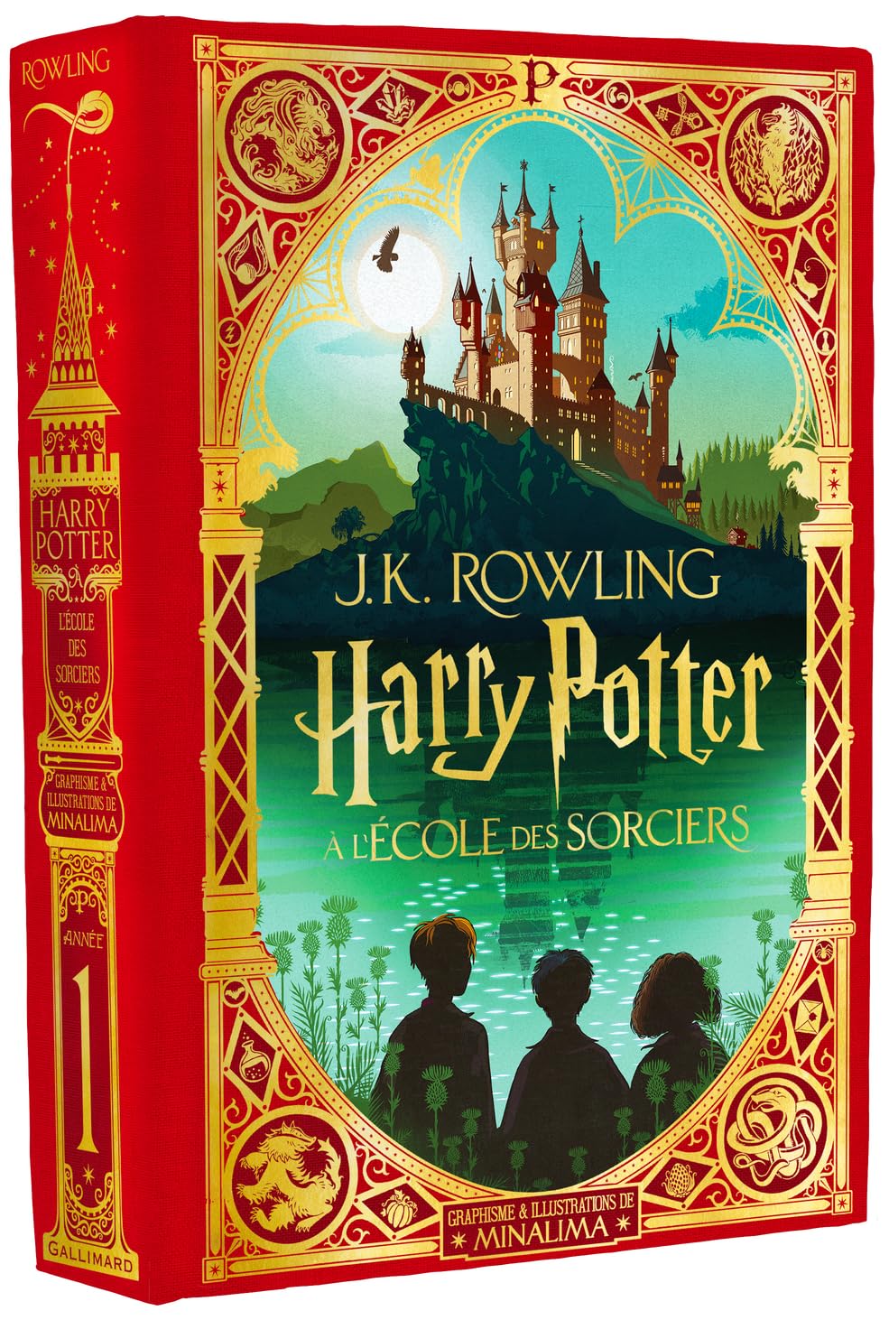 Harry Potter à l'école des sorciers, édition illustrée interactive — idée cadeau original