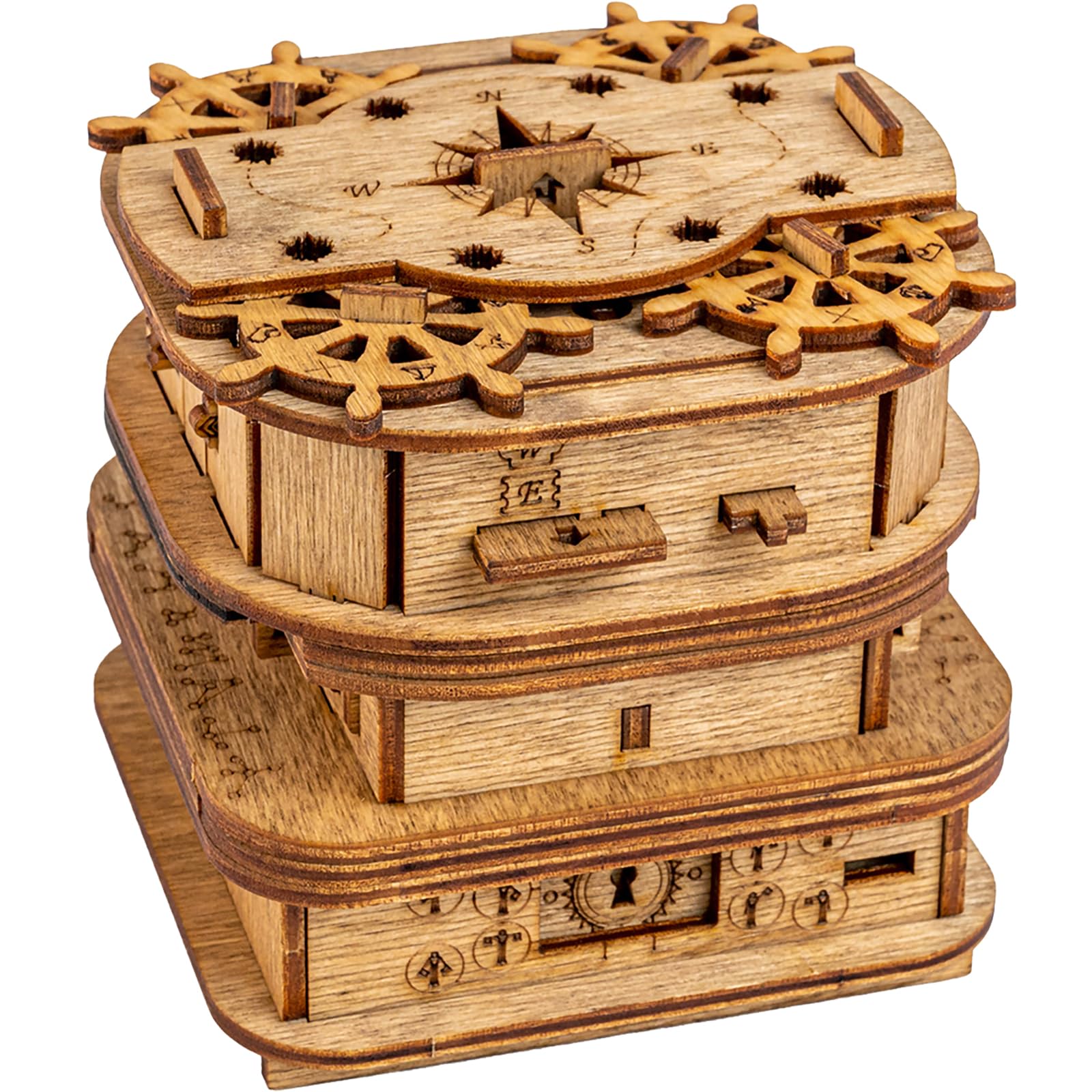 iDventure Cluebox Davy Jones' Locker Escape Room Puzzle Box — original gift idea