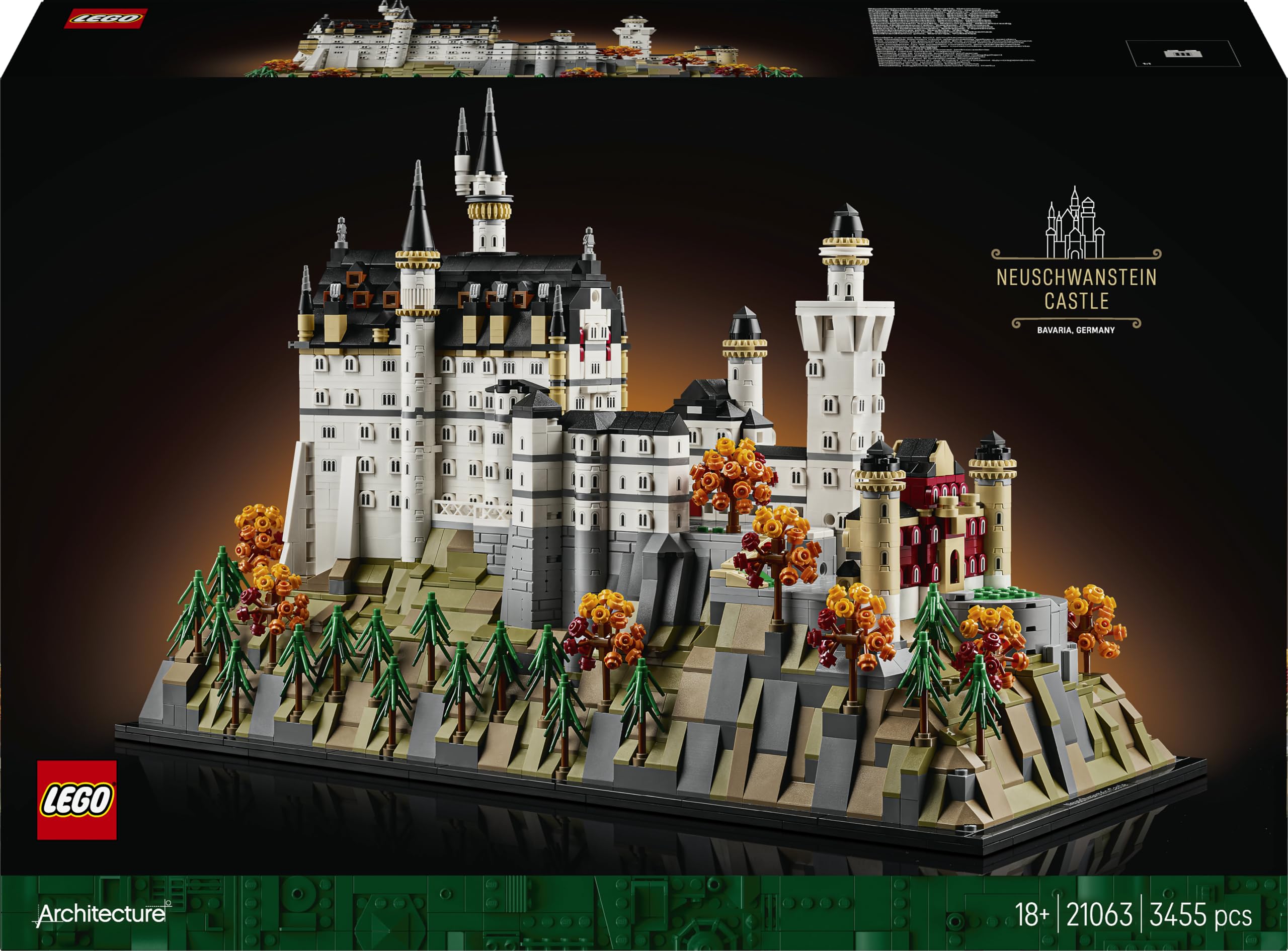 LEGO Architecture Château de Neuschwanstein (21063) — idée cadeau original