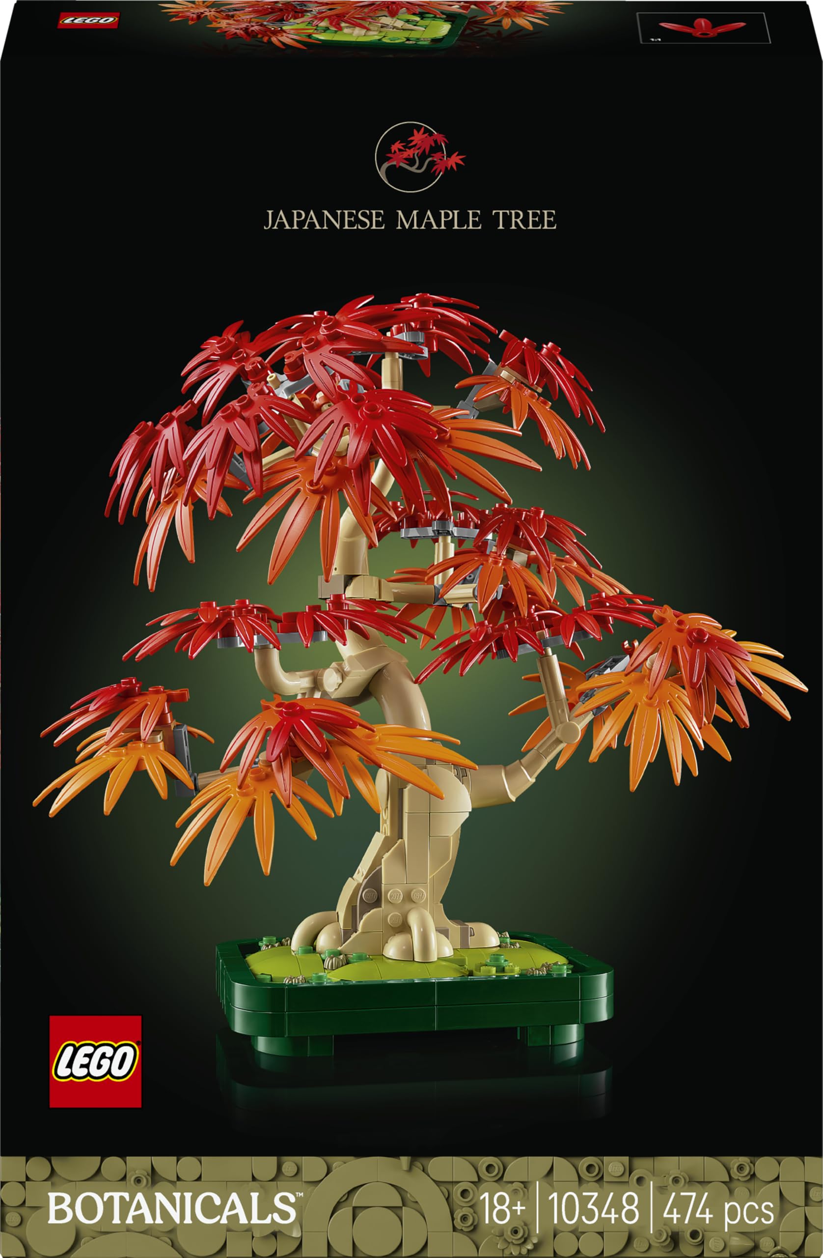LEGO Botanicals Bonsaï d'érable rouge du Japon 10348 — idée cadeau original