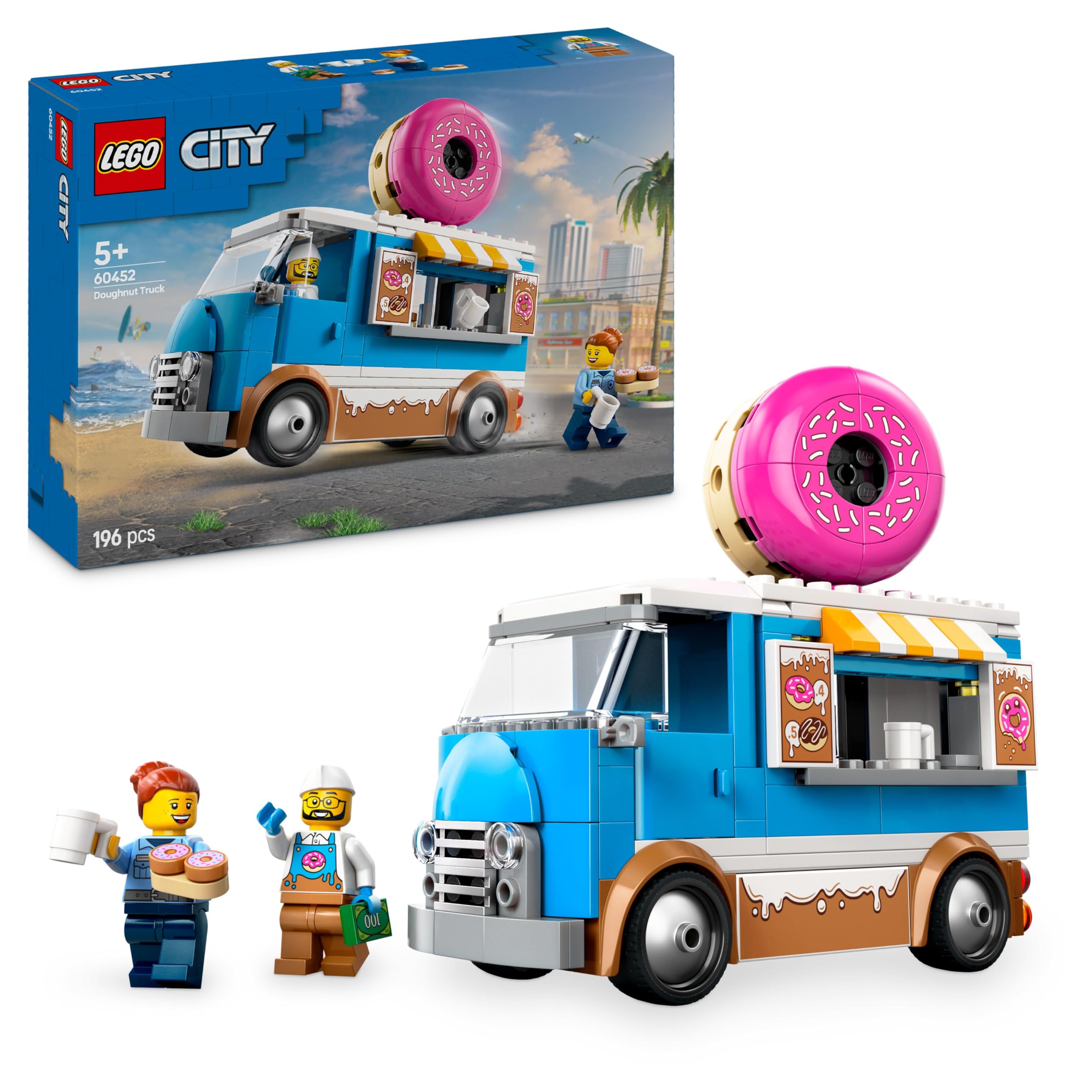 LEGO City Le Food-Truck de Donuts 60452 — idée cadeau original