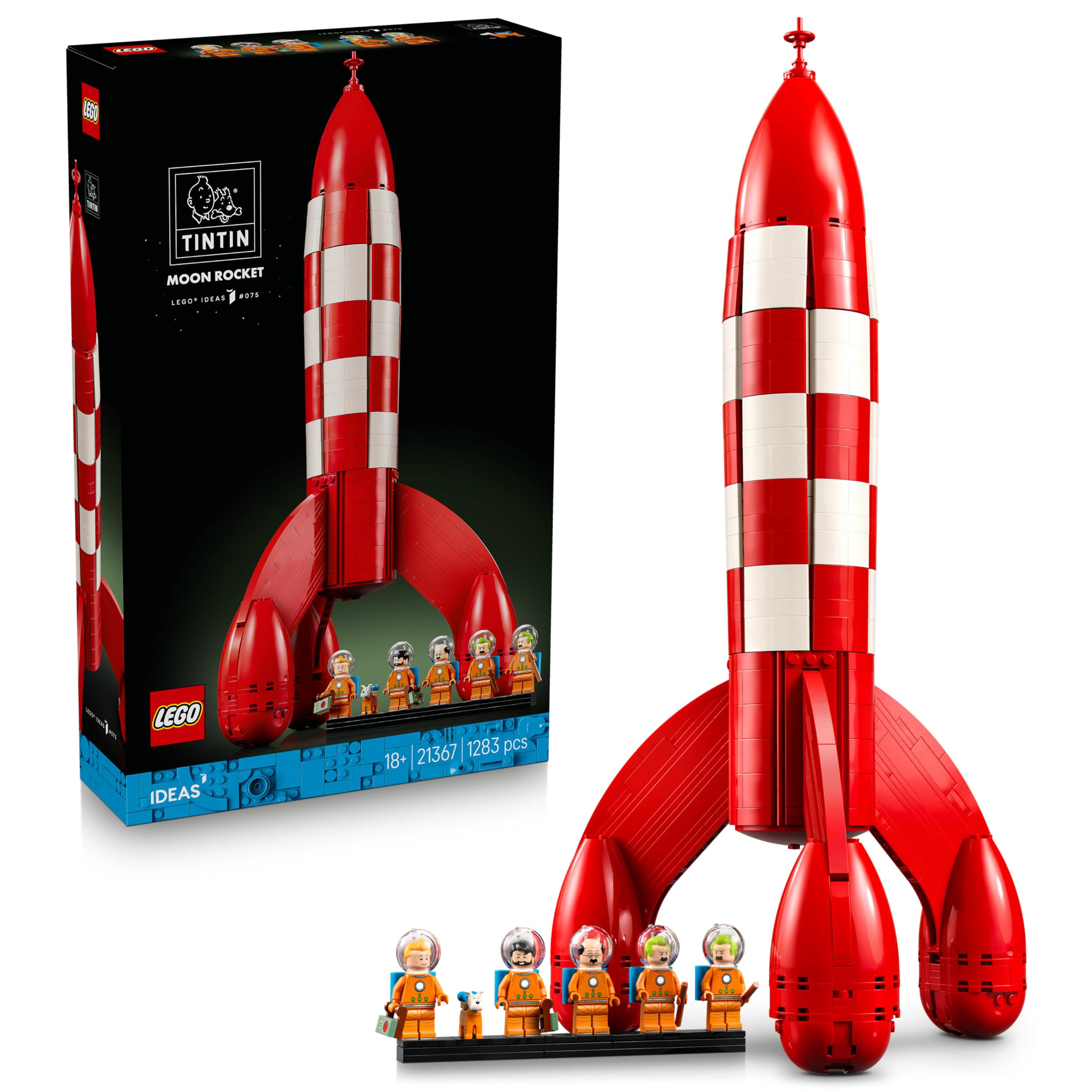 LEGO Ideas La fusée de Tintin 21367 — idée cadeau original