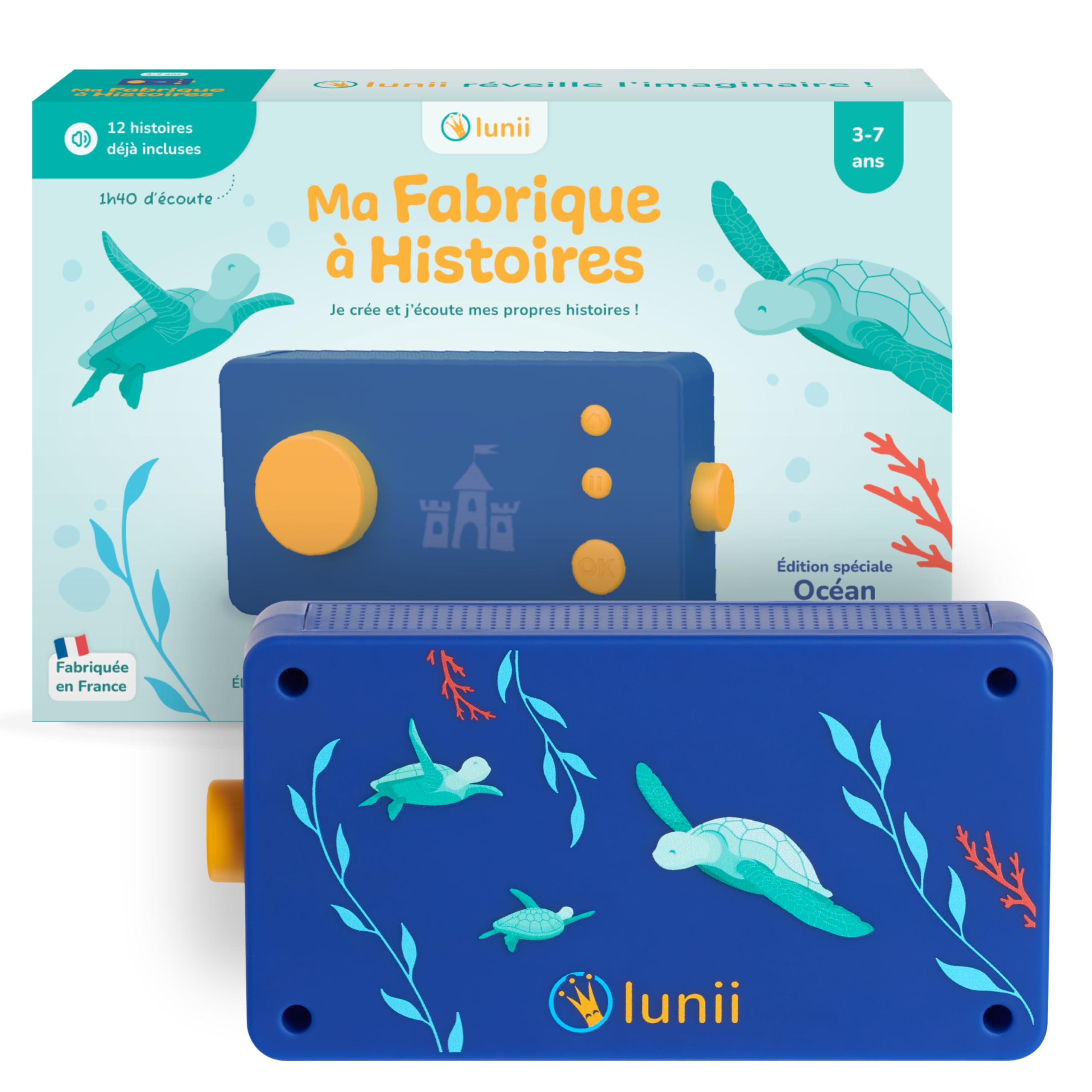 Lunii Ma Fabrique à Histoires, édition limitée Océan — idée cadeau original