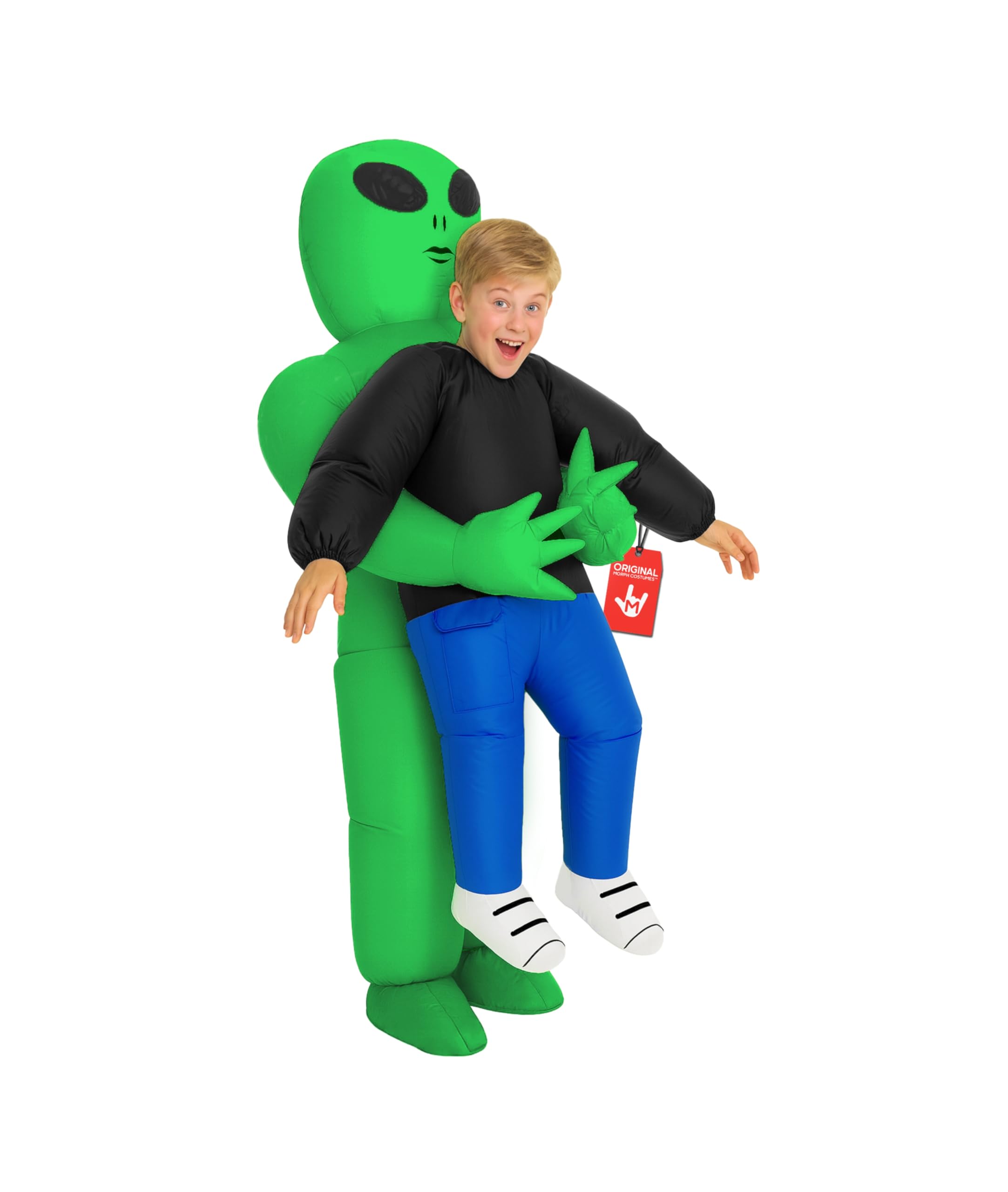Morph, déguisement alien gonflable pour enfant — idée cadeau original