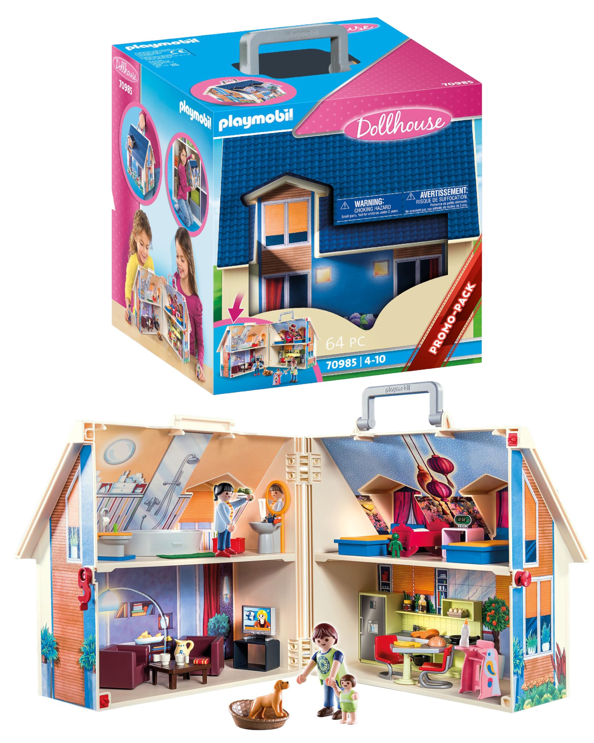 Playmobil Maison transportable 70985 — idée cadeau original