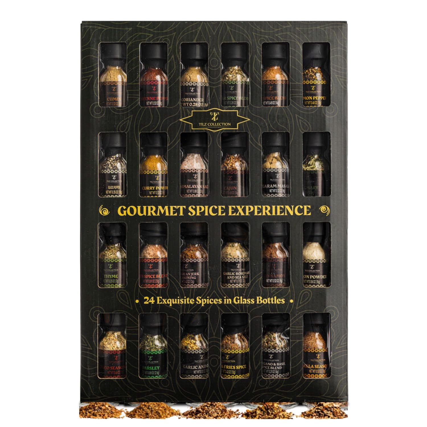 Tilz Spice Gift Set, 24 Gourmet Spices — original gift idea