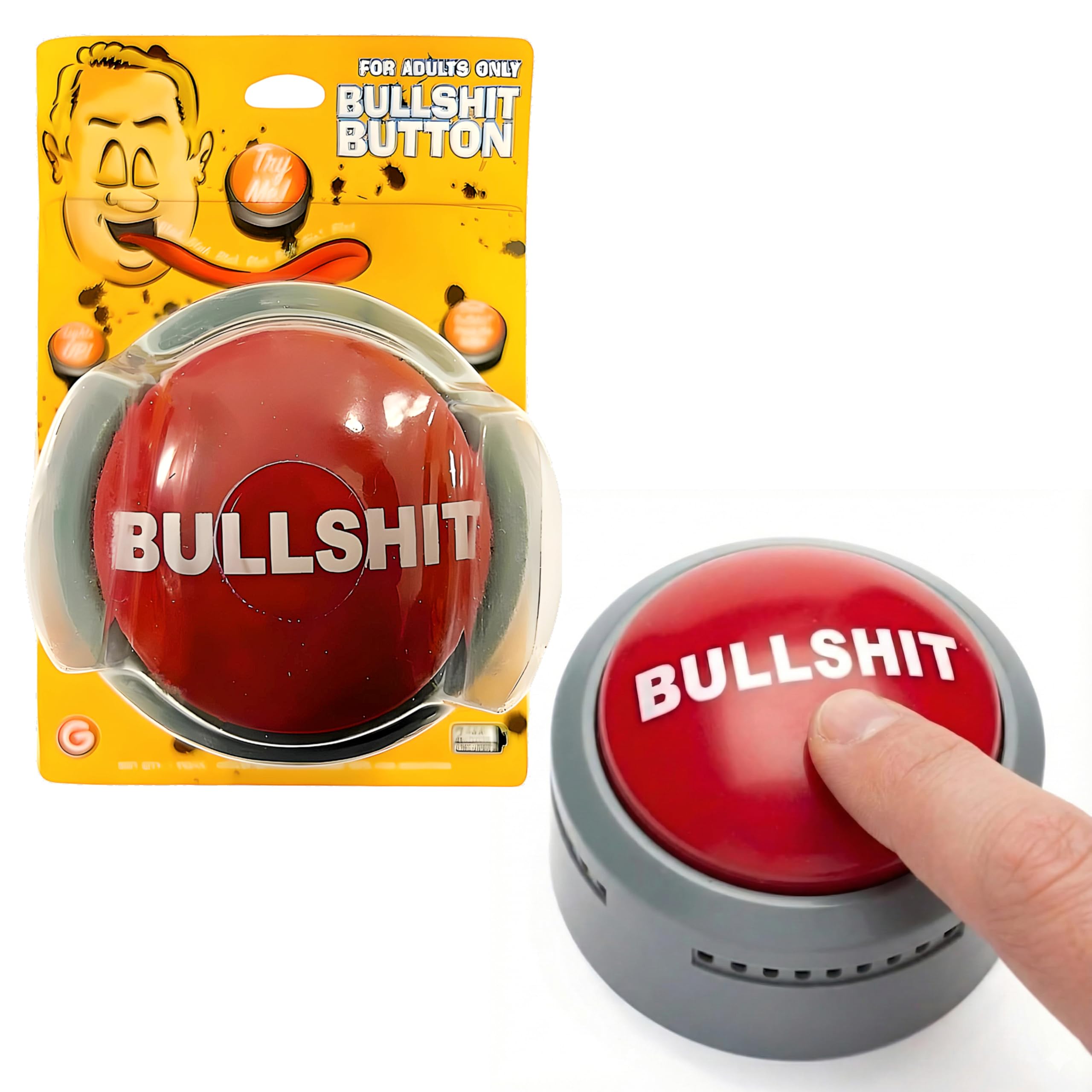 The Official Bullshit Button — original gift idea