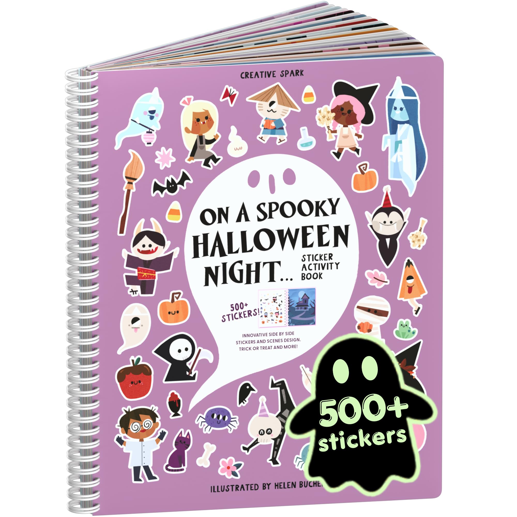 Cupkin Halloween Coloring & Sticker Activity Book — original gift idea