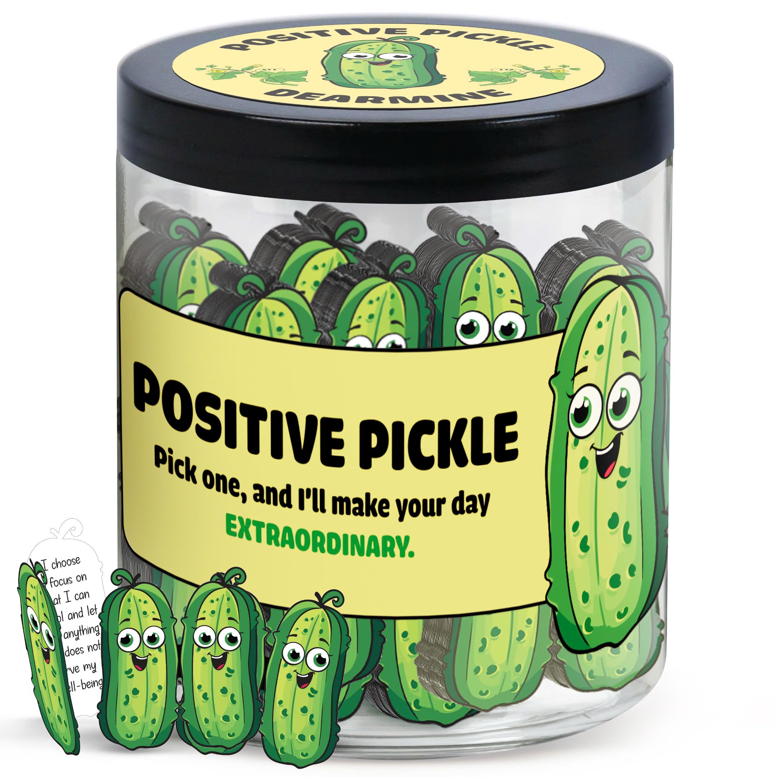 Positive Pickle Cards Jar — original gift idea