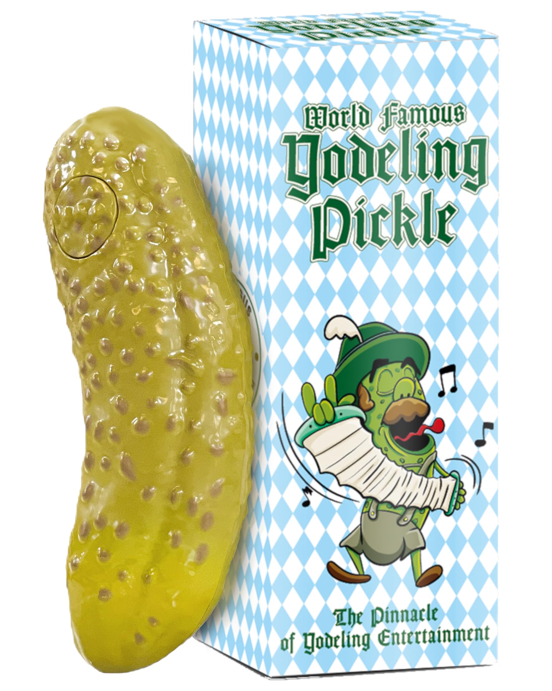 DR DINGUS YODELING PICKLE | Sings Dill-lightful Yodel Song — original gift idea