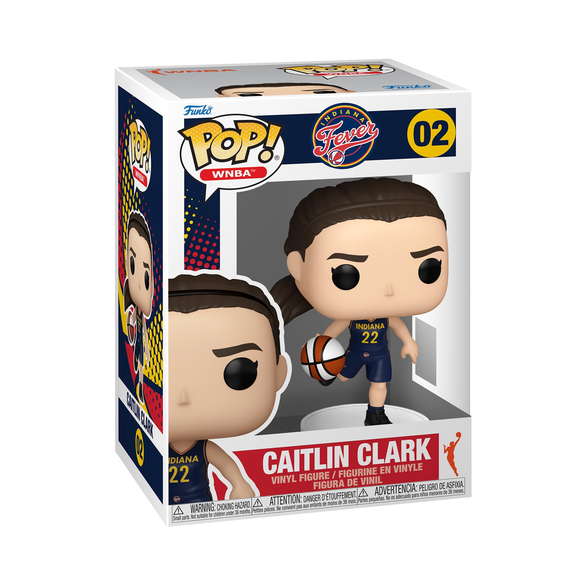 Funko POP! WNBA: Fever - Caitlin Clark — original gift idea