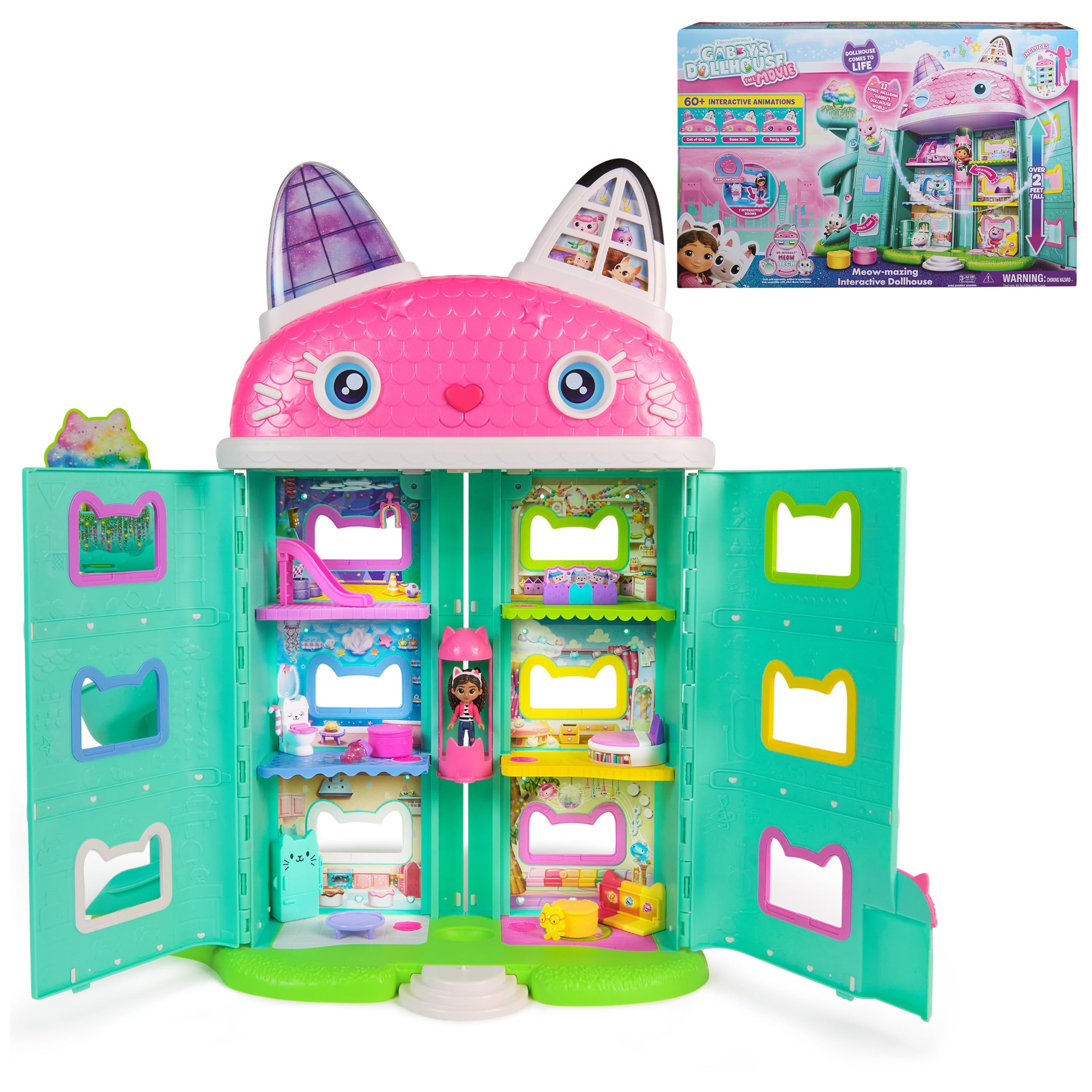 Gabby's Dollhouse: The Movie Meow-Mazing Interactive Dollhouse — original gift idea