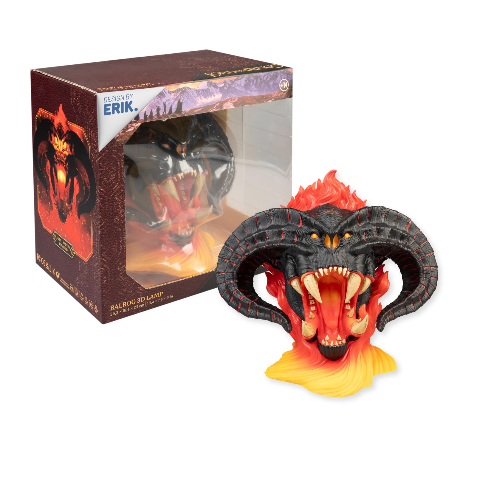 Grupo Erik Lord of the Rings Lamp Balrog Collector Edition — original gift idea