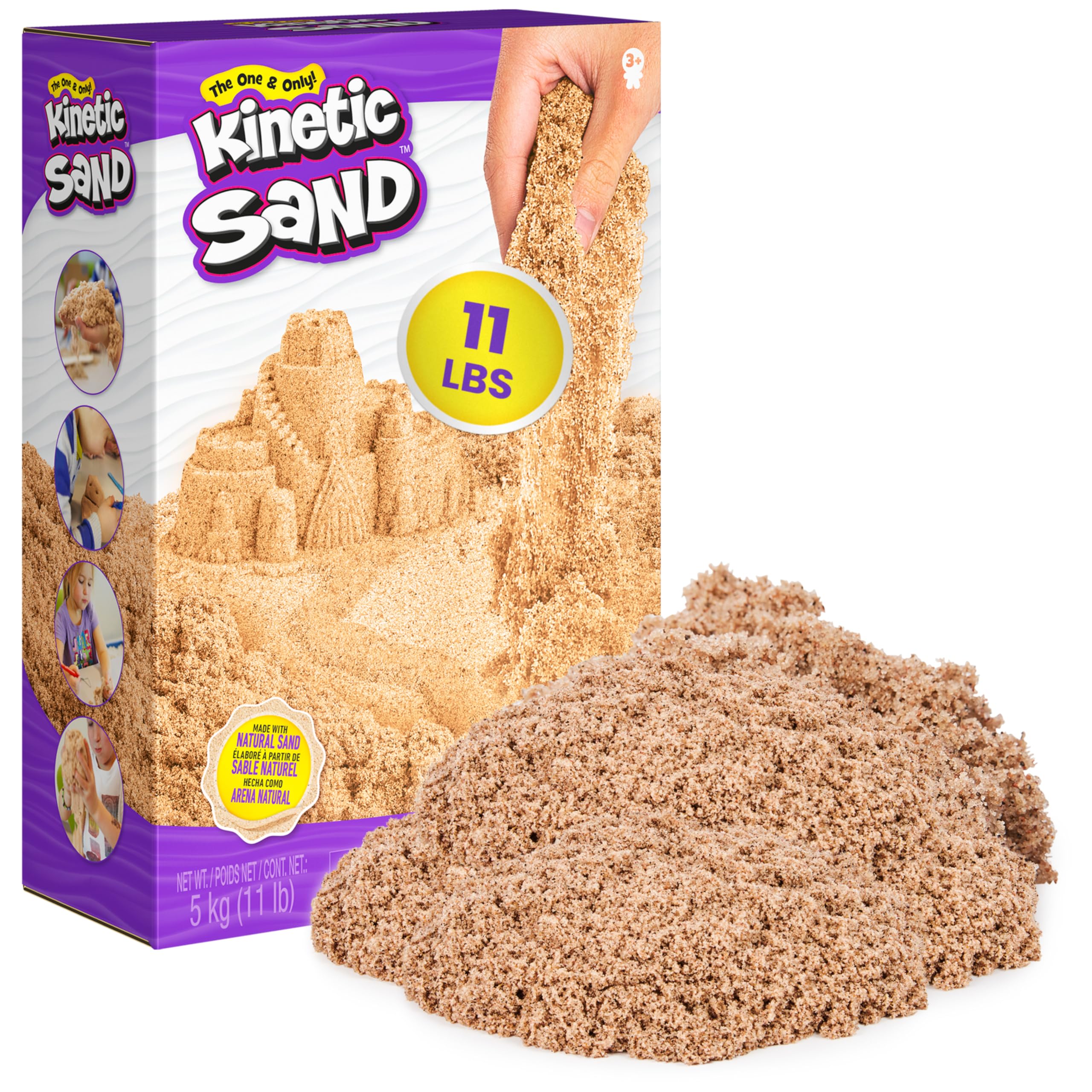 Kinetic Sand 11 lb Brown Sand (Amazon Exclusive) — original gift idea