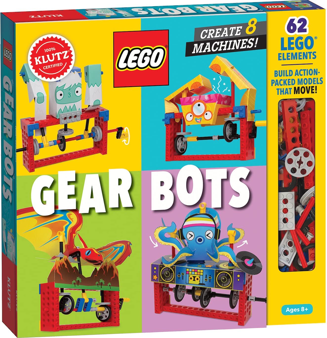 Klutz LEGO Gear Bots STEM Activity Kit — original gift idea