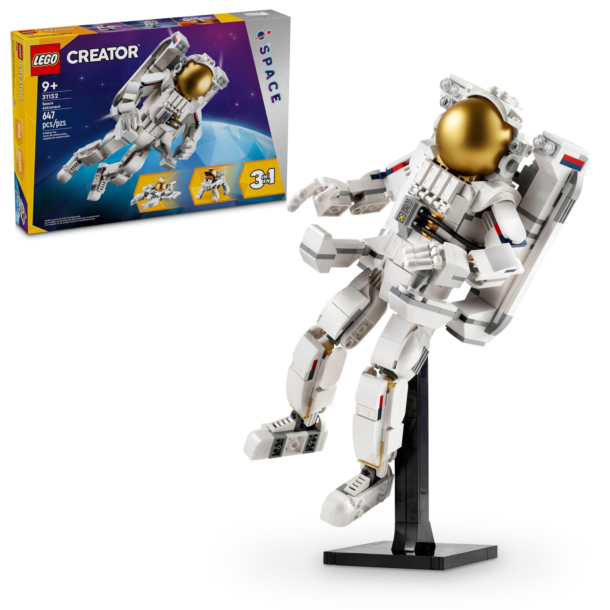 LEGO Creator 3-in-1 Space Astronaut 31152 — original gift idea