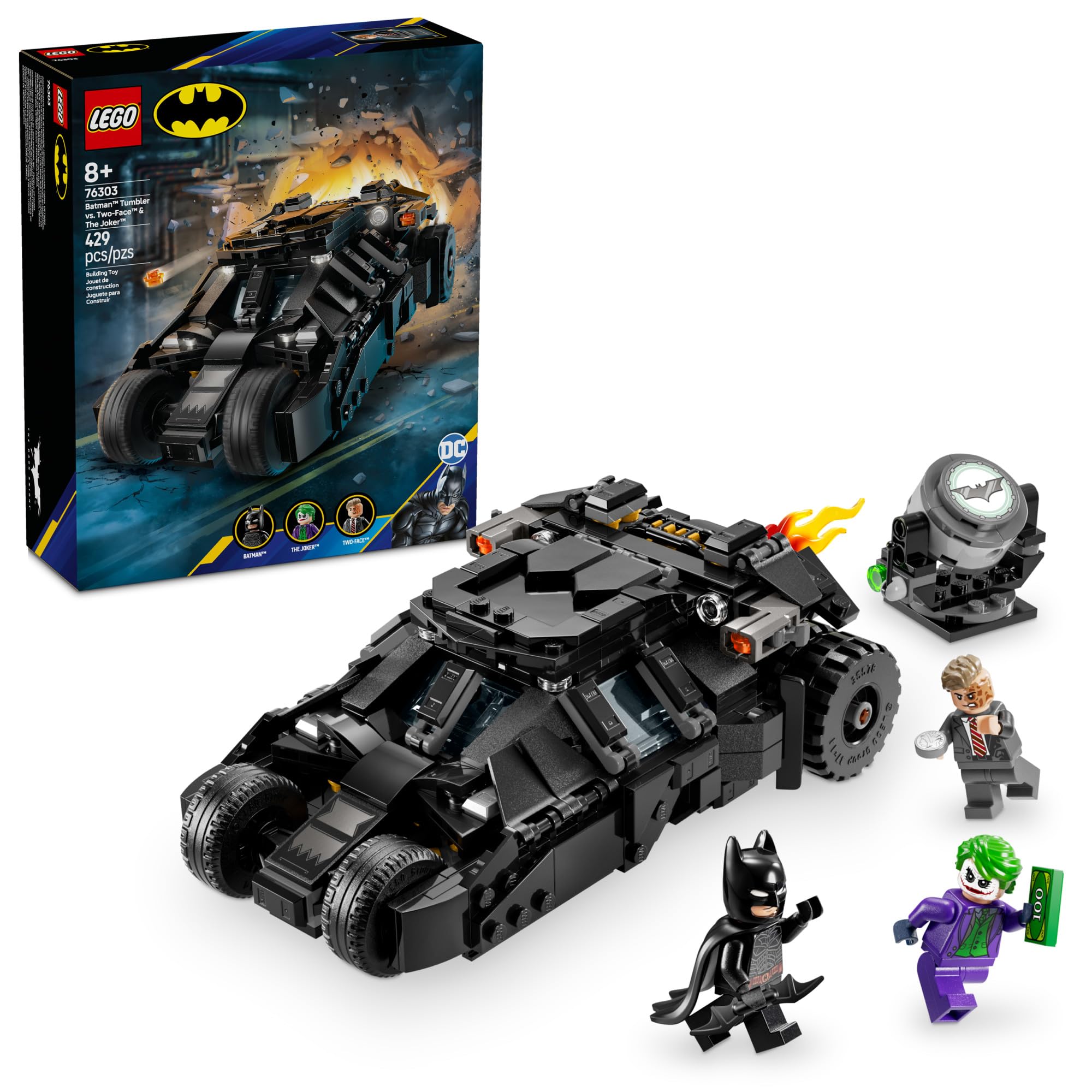 LEGO DC Batman Tumbler vs. Two-Face & The Joker — original gift idea