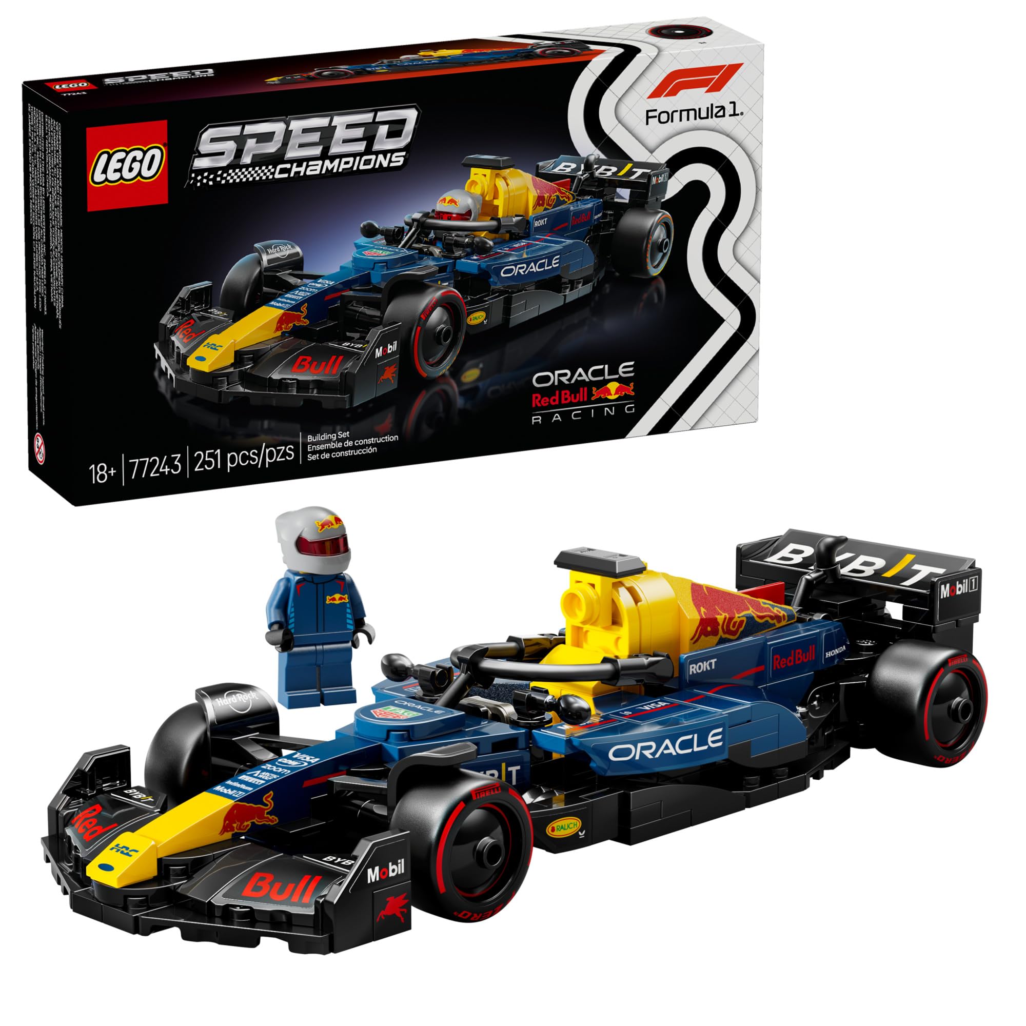 LEGO Speed Champions Oracle Red Bull Racing RB20 F1 Car (77243) — original gift idea