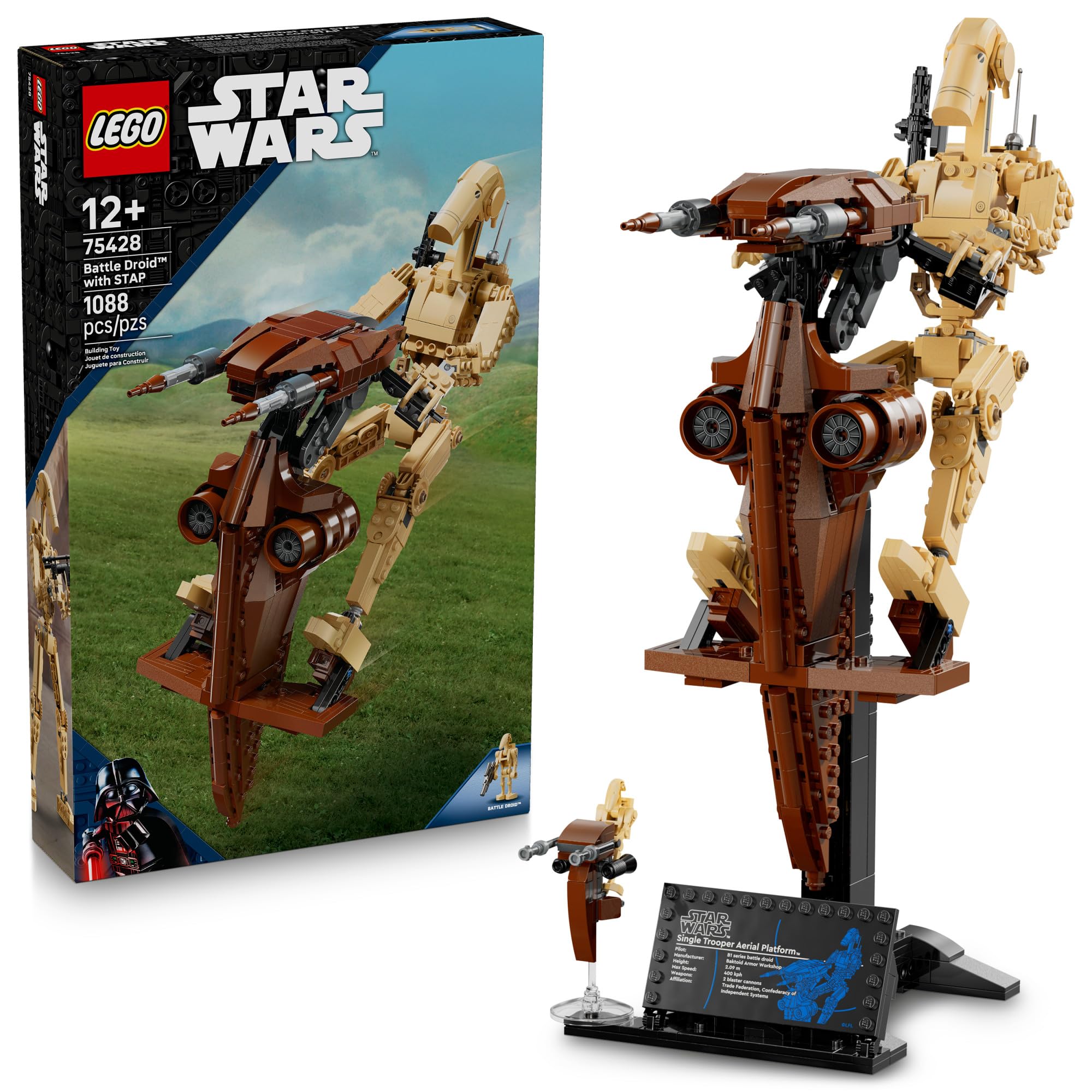 LEGO Star Wars: The Phantom Menace Battle Droid with STAP — original gift idea