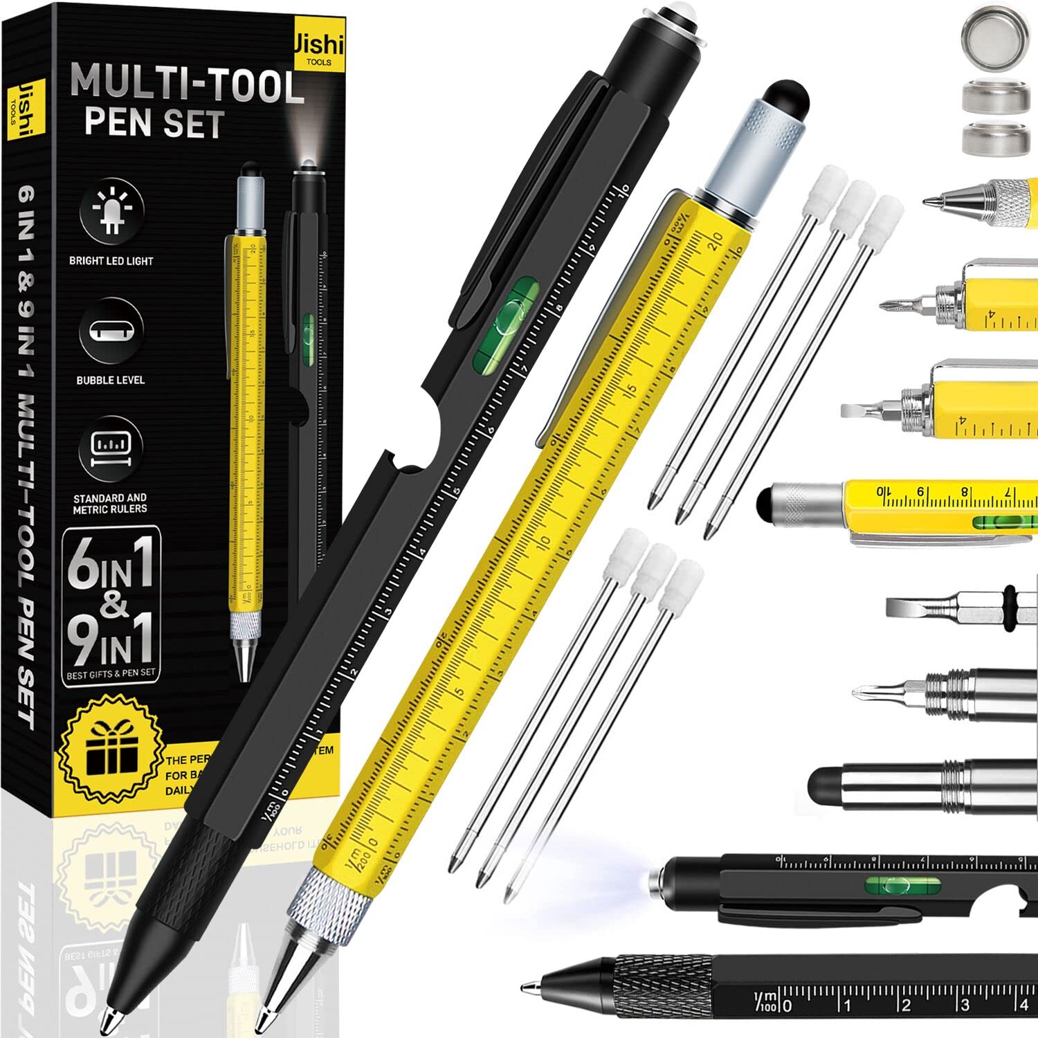 Multitool Pen Set (2-Pack) — original gift idea