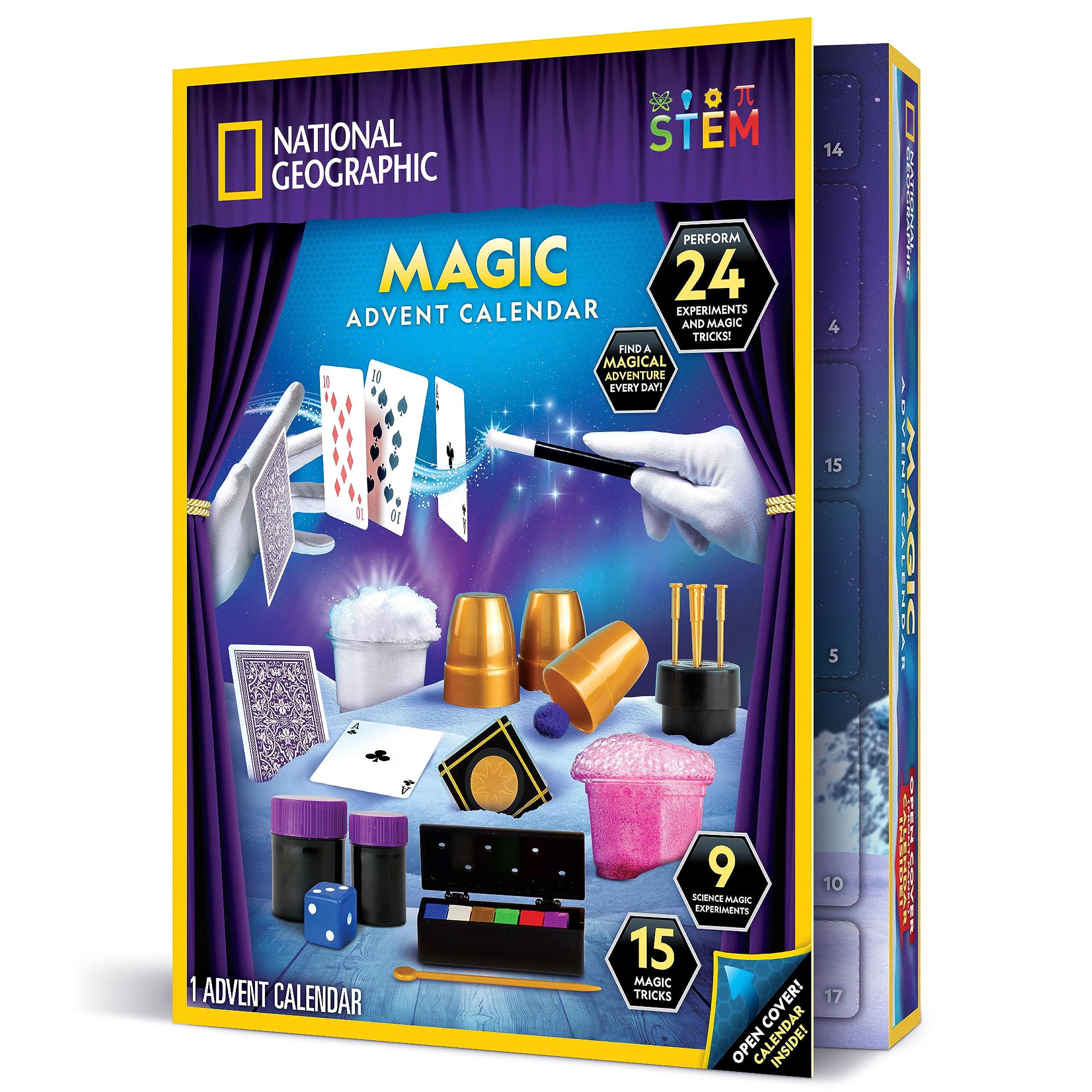 National Geographic 2026 Magic Advent Calendar with 24 Days of Tricks — original gift idea