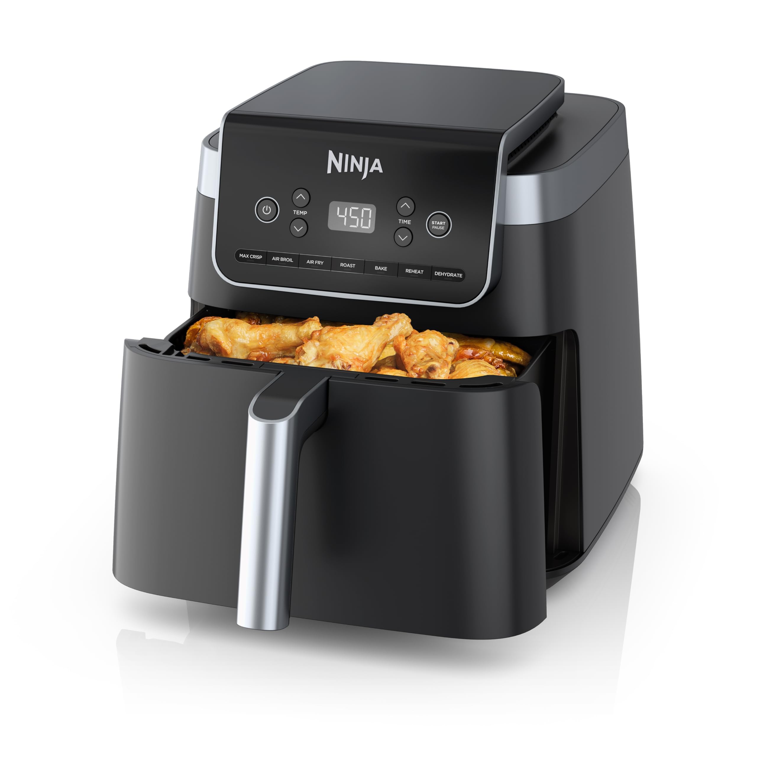 Ninja Air Fryer Pro XL 6.5 Qt 7-in-1, Grey (AF182) — original gift idea