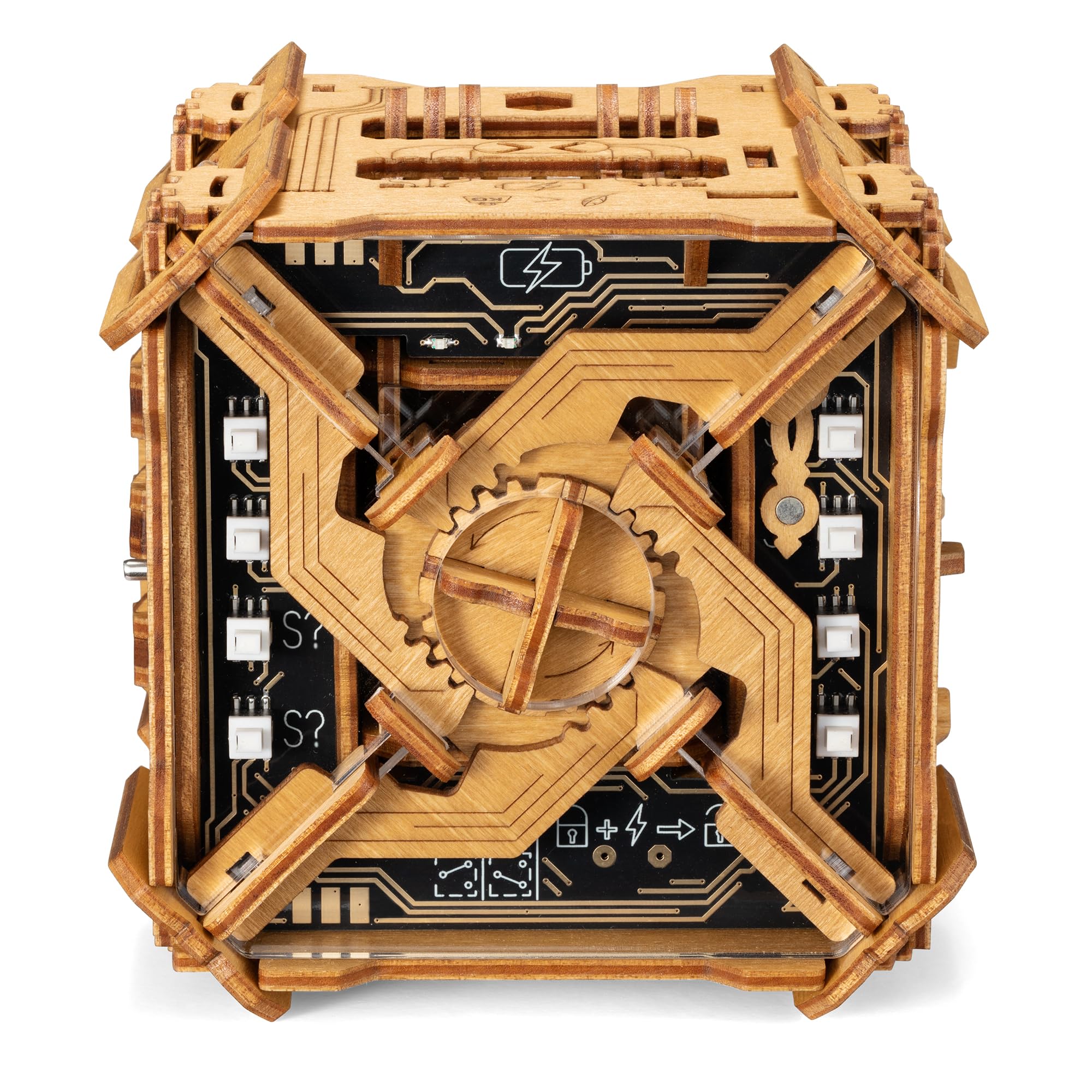 Puzzle Potato Tesla Box - Self-Powered Electronic Puzzle Box for Adults — original gift idea