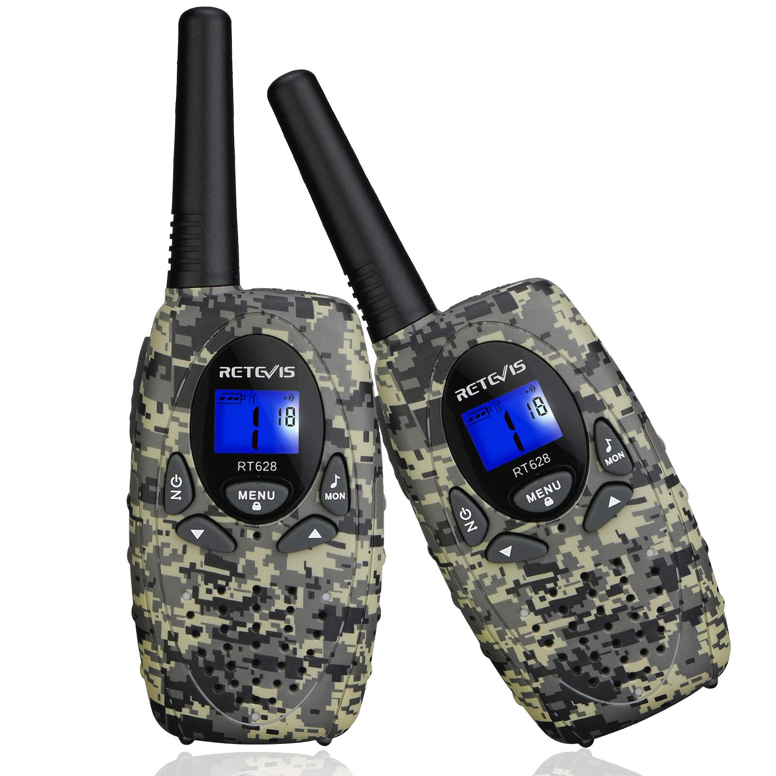 Retevis RT628 Kids Walkie Talkies, 4-Pack — original gift idea