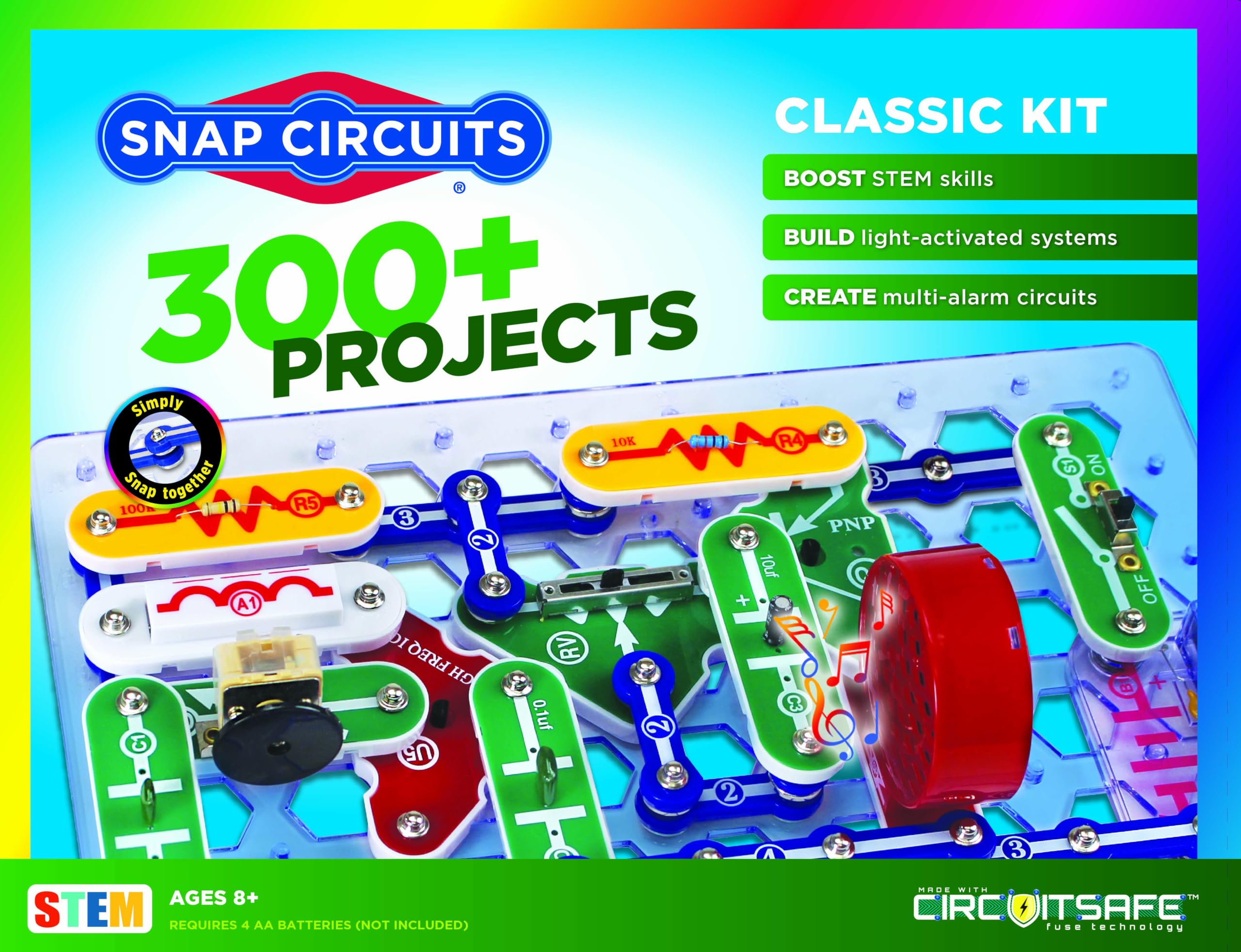 Snap Circuits Classic SC-300 STEM Electronics Kit — original gift idea