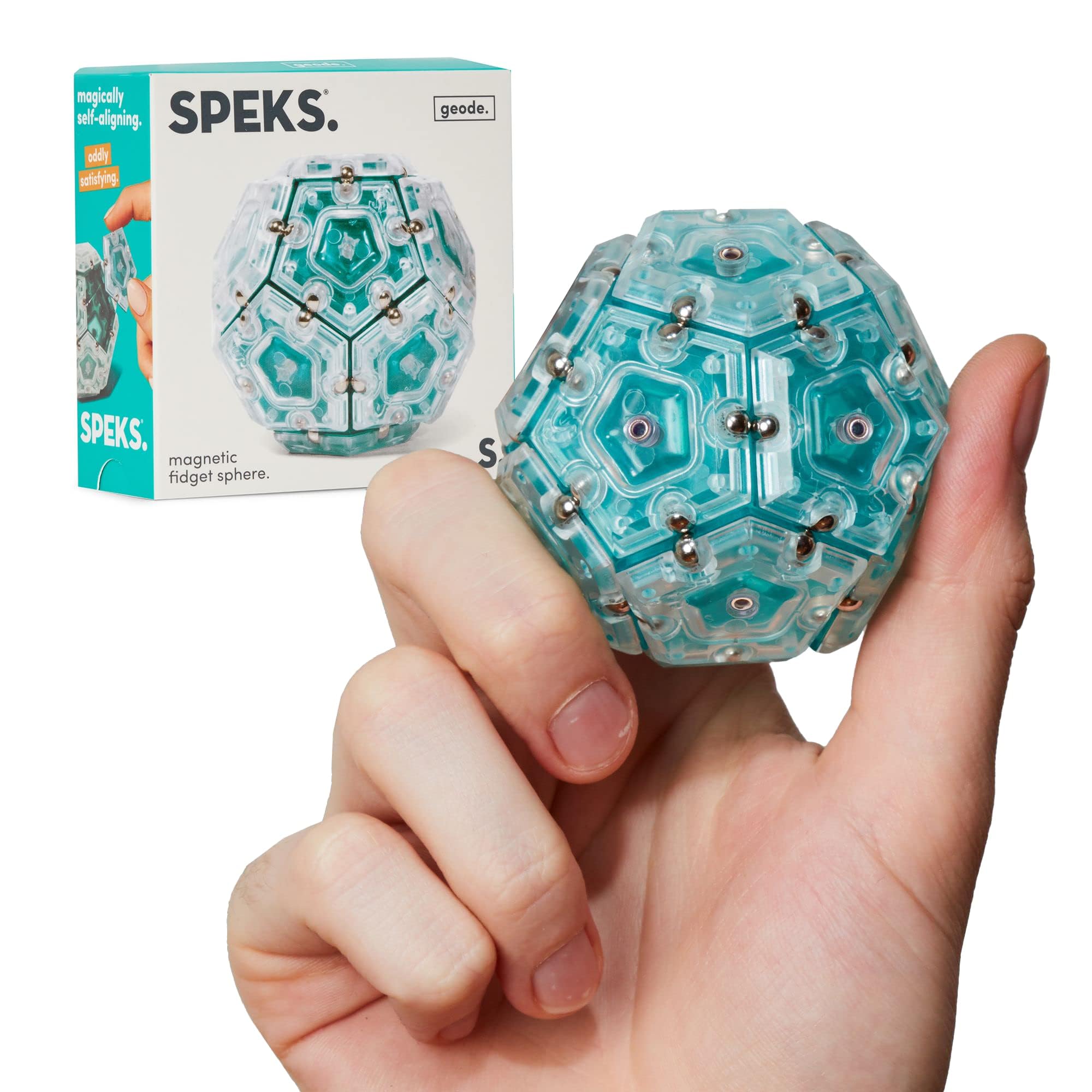 Speks Geode Magnetic Sensory Sphere — original gift idea