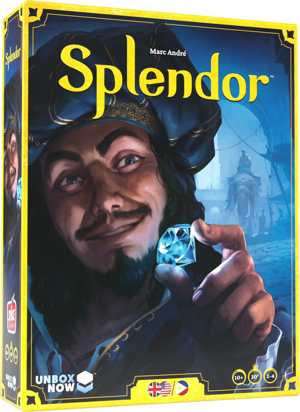 Asmodee Splendor Gem Trading Strategy Board Game, 2-4 Players — original gift idea