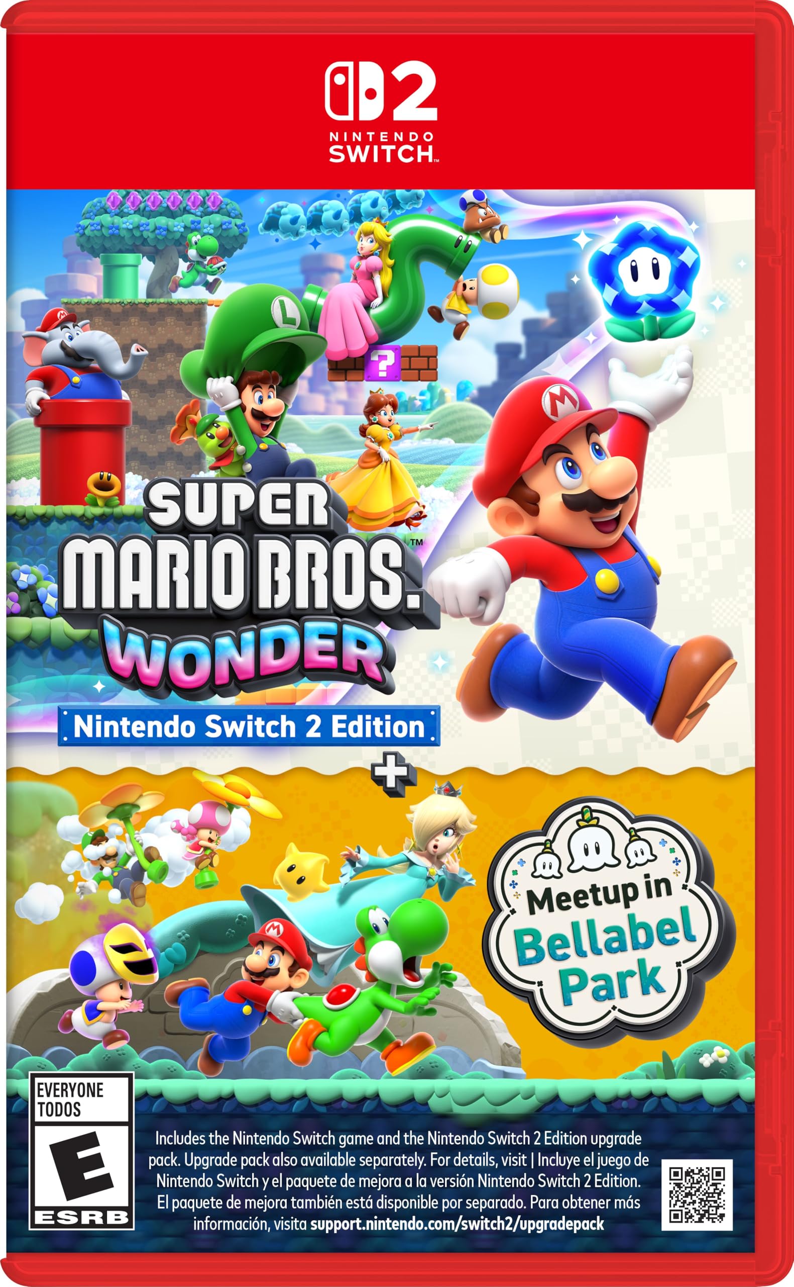 Super Mario Bros. Wonder – Nintendo Switch 2 Edition + Meetup in Bellabel Park — original gift idea