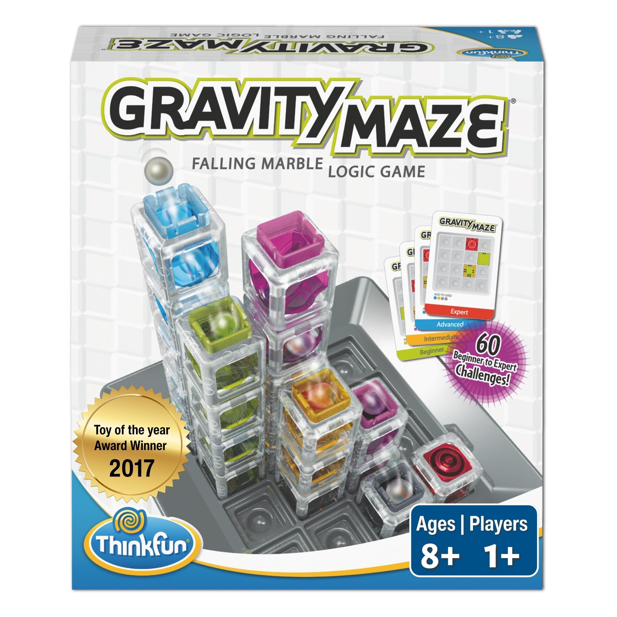 ThinkFun Gravity Maze Falling Marble Logic Game — original gift idea