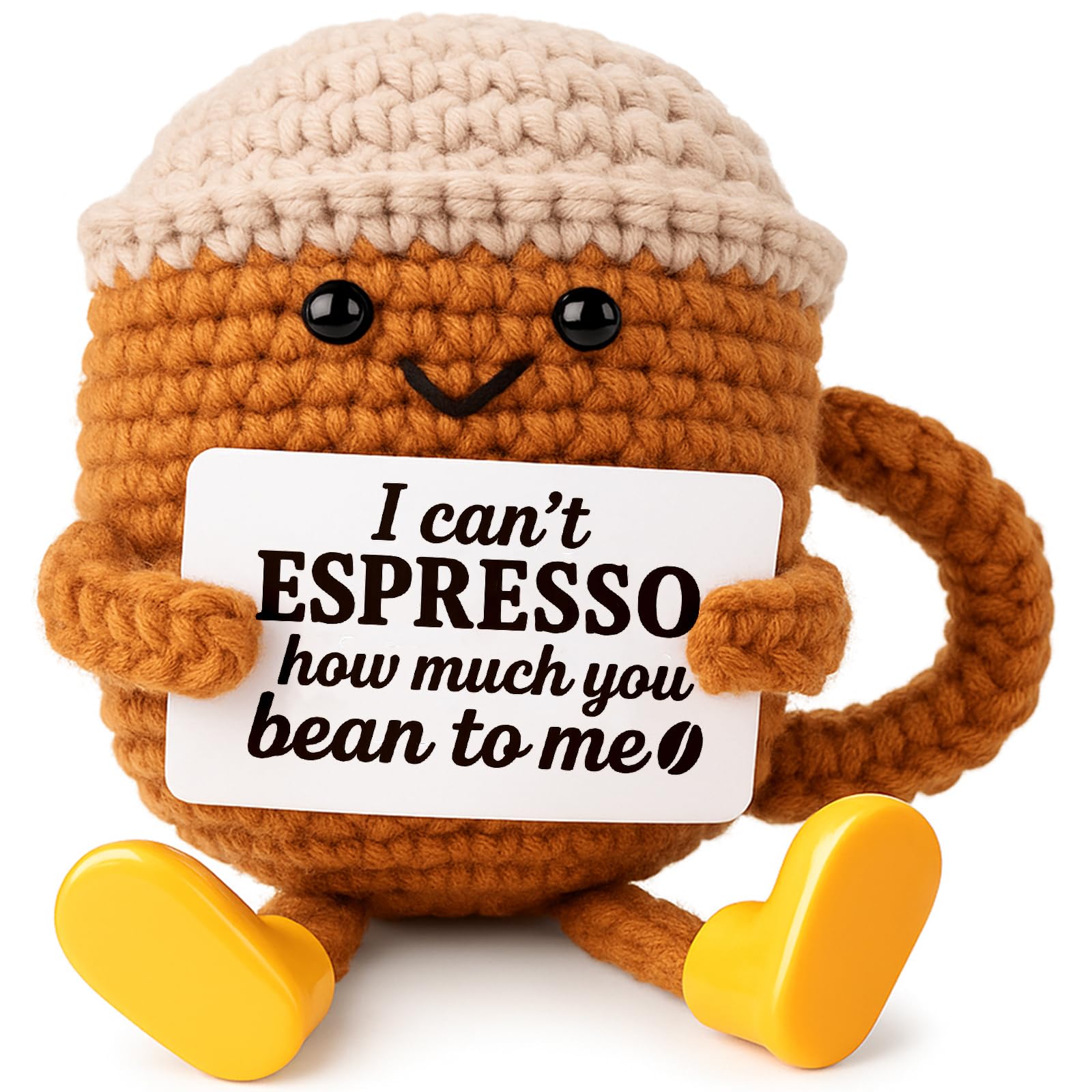 TWPER Crochet Espresso Cup Gift — original gift idea