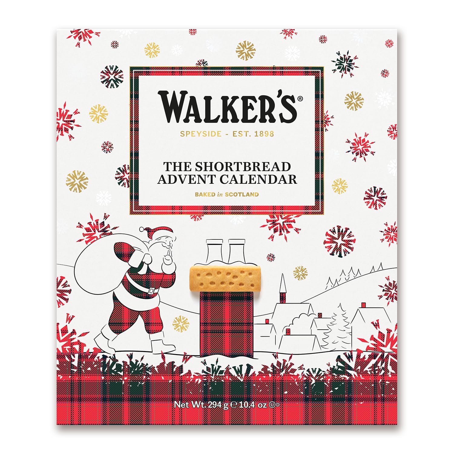Walker's 2026 Advent Calendar with Shortbread Cookies — original gift idea