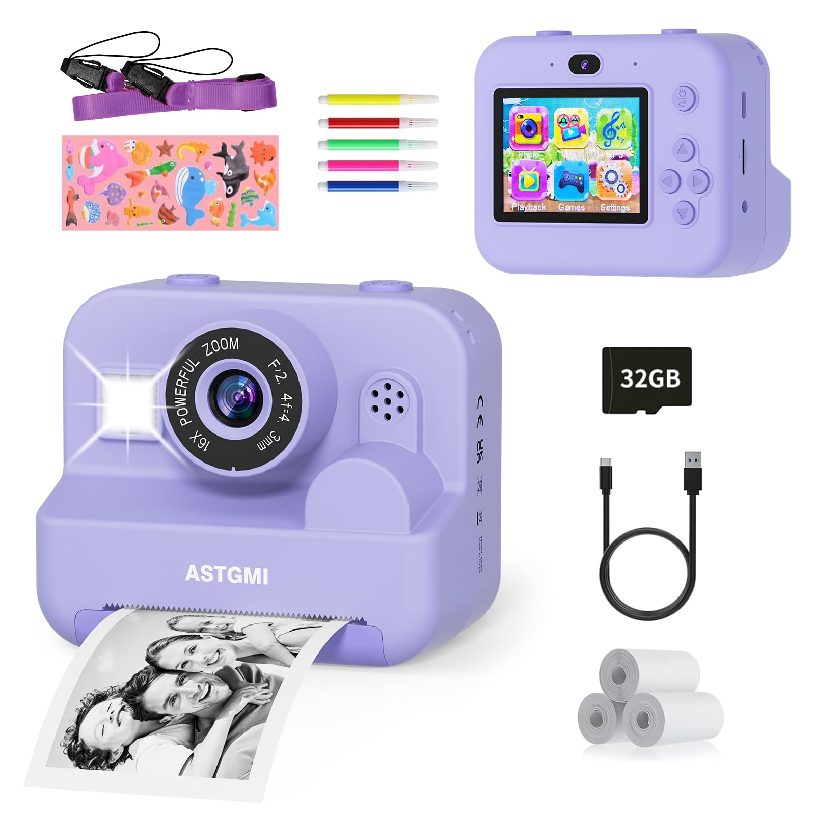 Appareil Photo Instantané pour Enfant — cadeau drôle et insolite