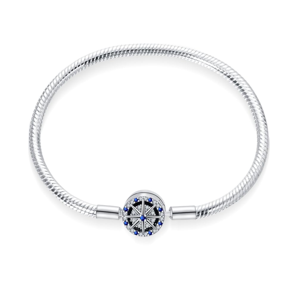 Le bracelet serpentine argent 925 compatible charms — idée cadeau original