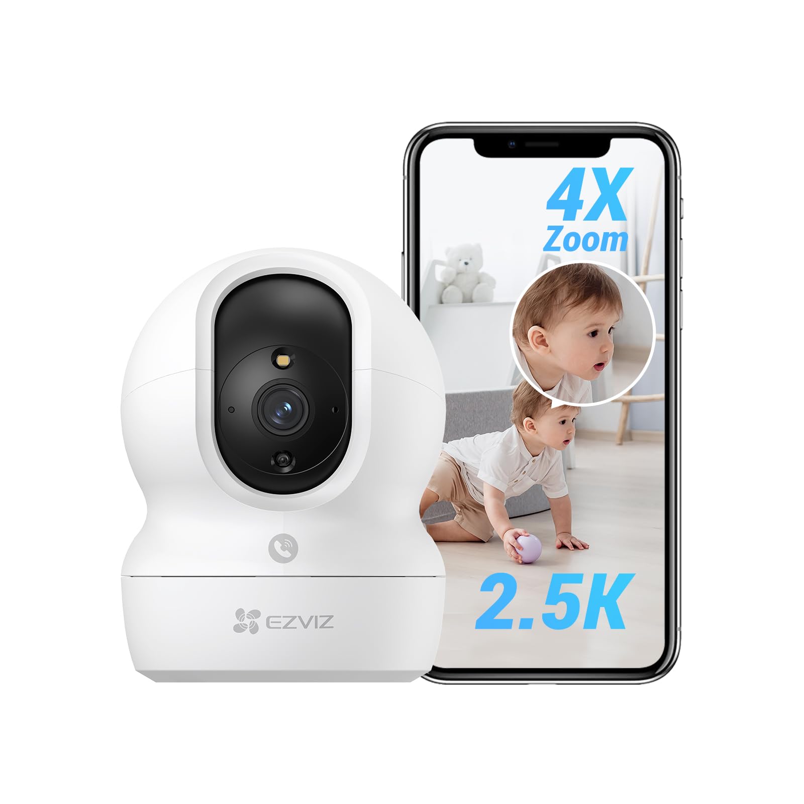 La caméra intérieure EZVIZ 360° avec suivi automatique — cadeau drôle et insolite