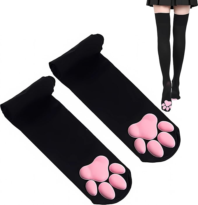 Les chaussettes pattes de chat — cadeau drôle et insolite