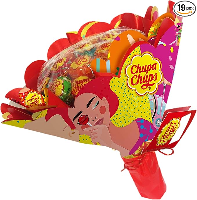 Le bouquet de sucettes Chupa Chups — cadeau drôle et insolite