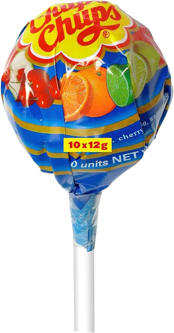 Les Chupa Chups Mega — 10 sucettes géantes — cadeau drôle et insolite