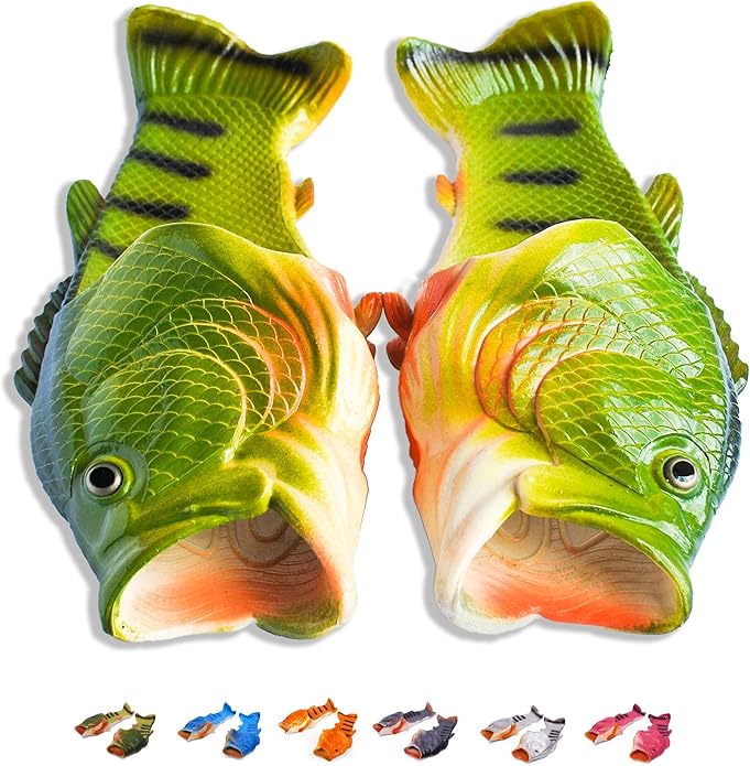 Les claquettes poisson — cadeau drôle et insolite