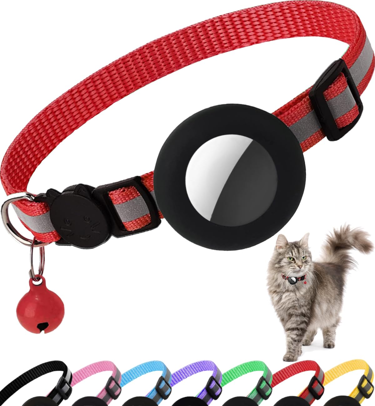 Collier AirTag pour Chat — cadeau drôle et insolite
