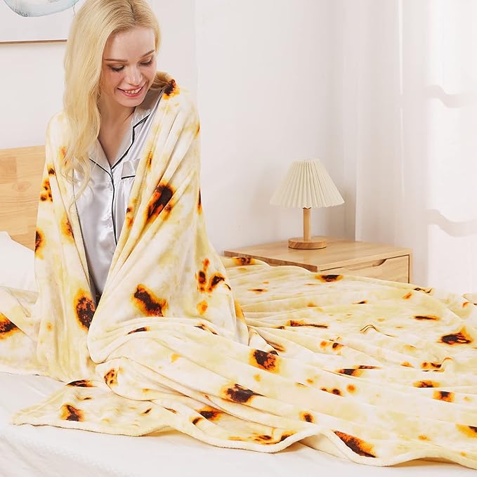 La couverture burrito — cadeau drôle et insolite