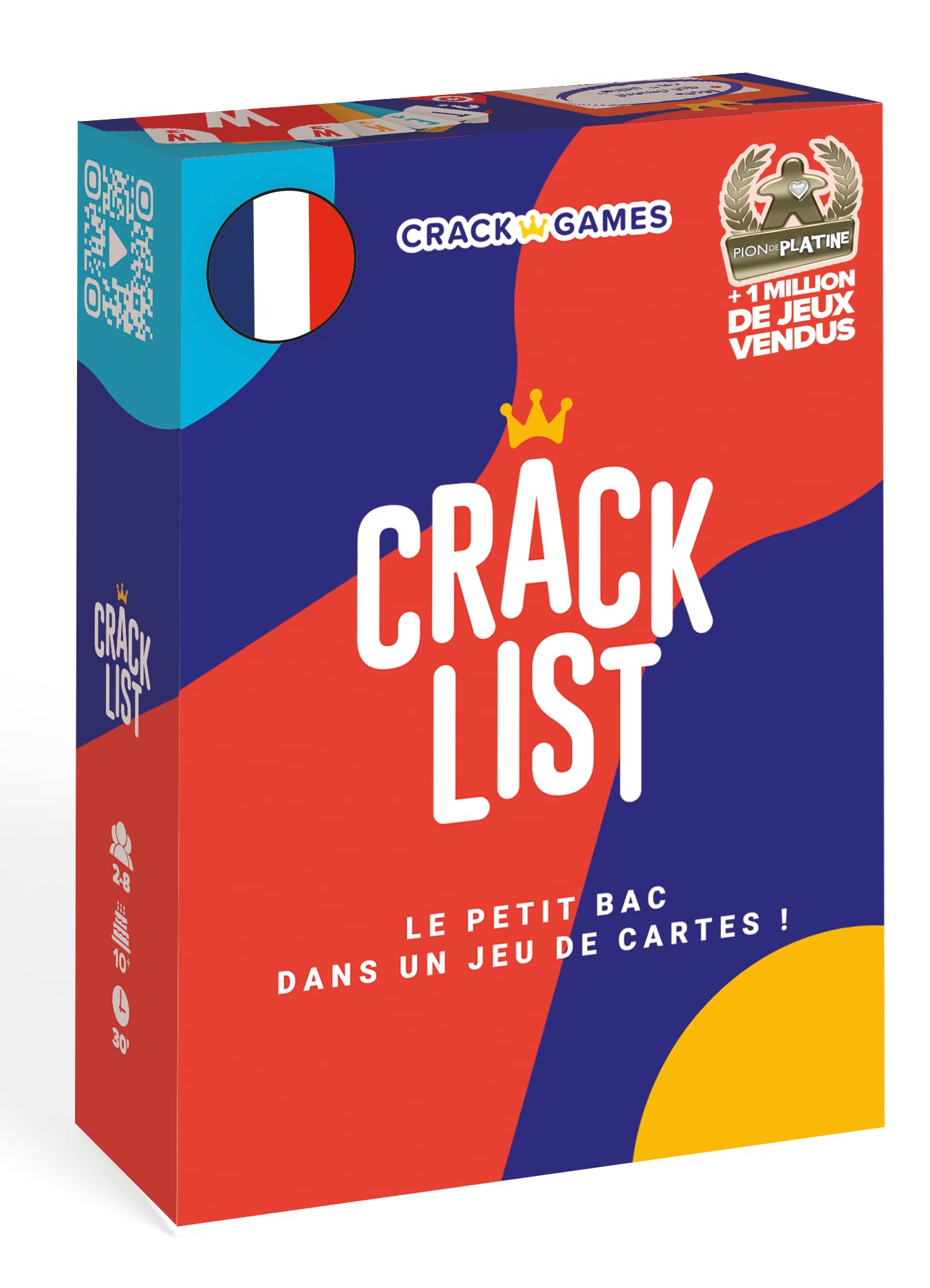 Crack List — Le Petit Bac revisité — cadeau drôle et insolite
