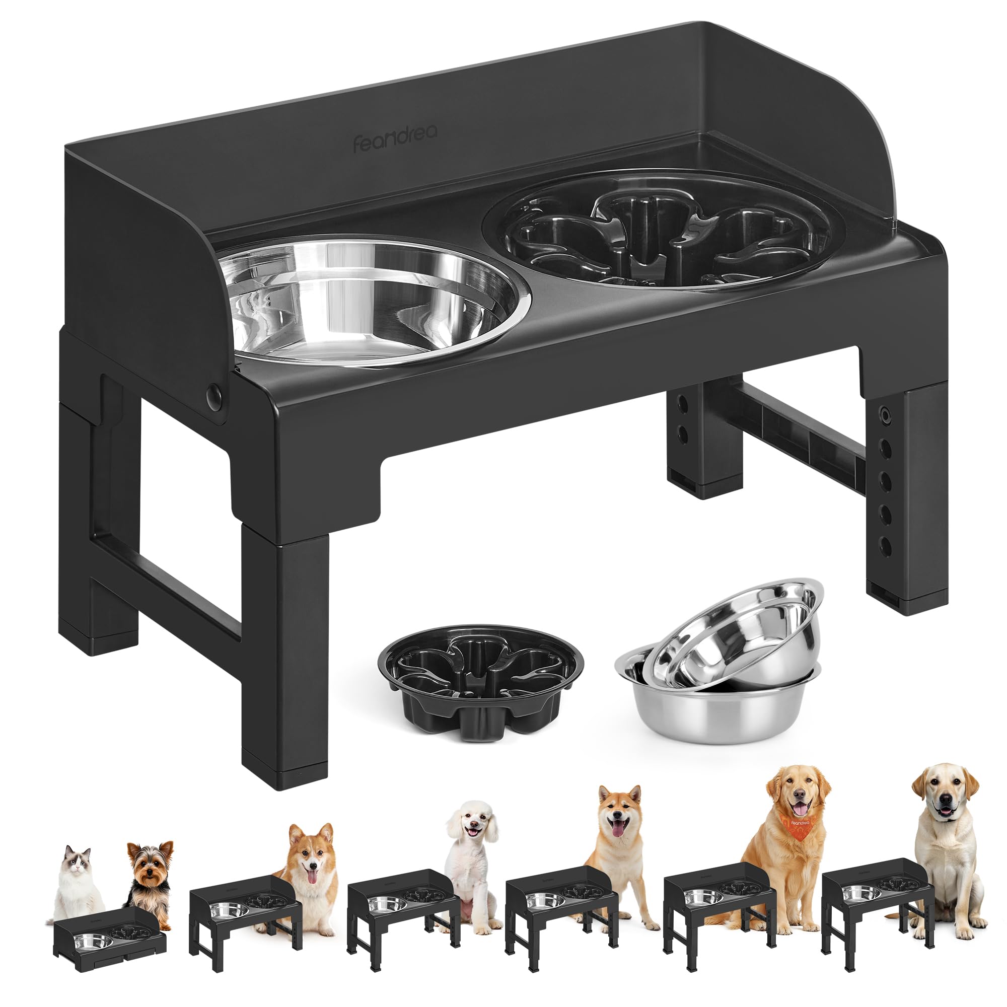 Gamelle surélevée pour chien Feandrea — idée cadeau original